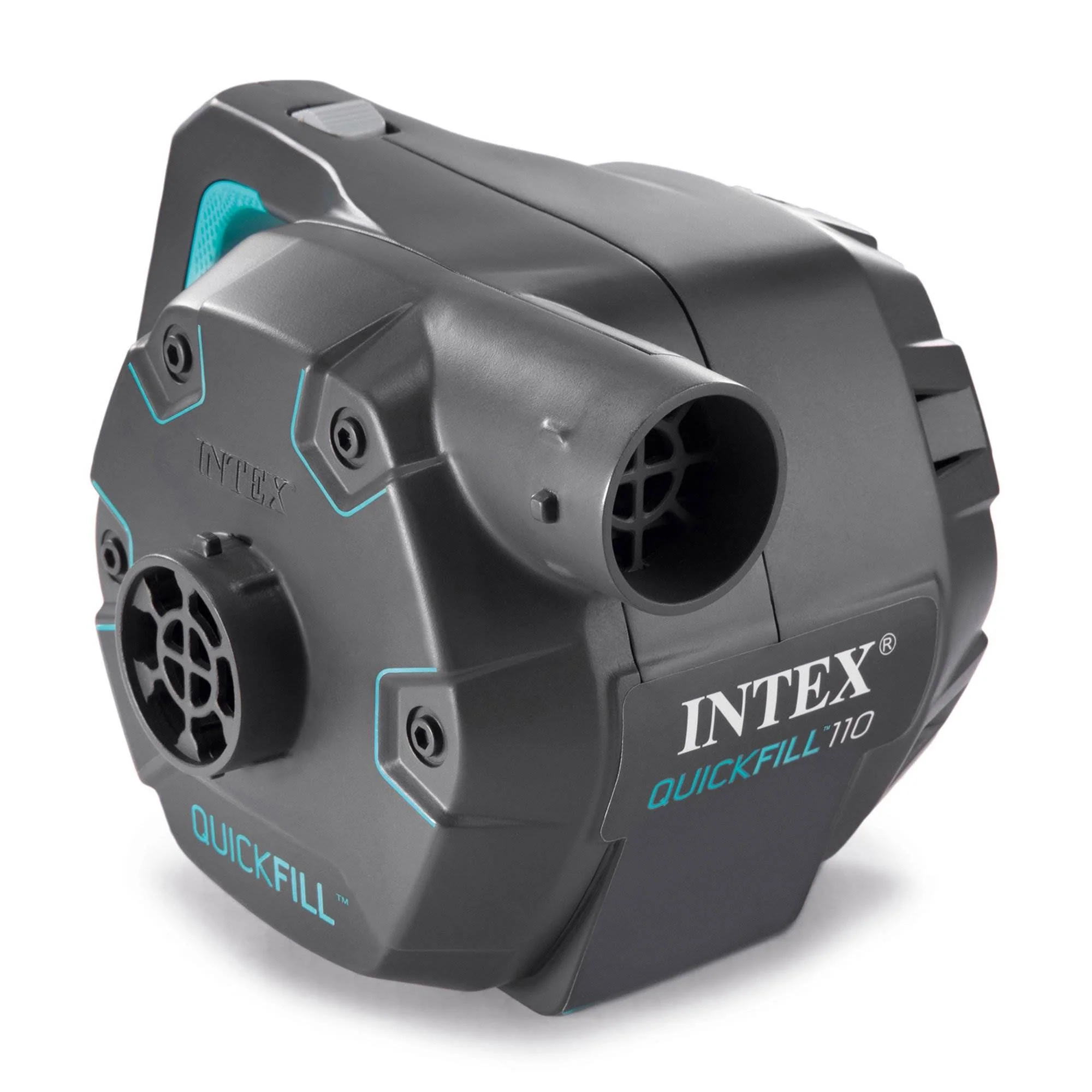 Intex Inflatable Ultra Lounge Chair And Ottoman Set & Intex 120-Volt Air Pump - Image 11