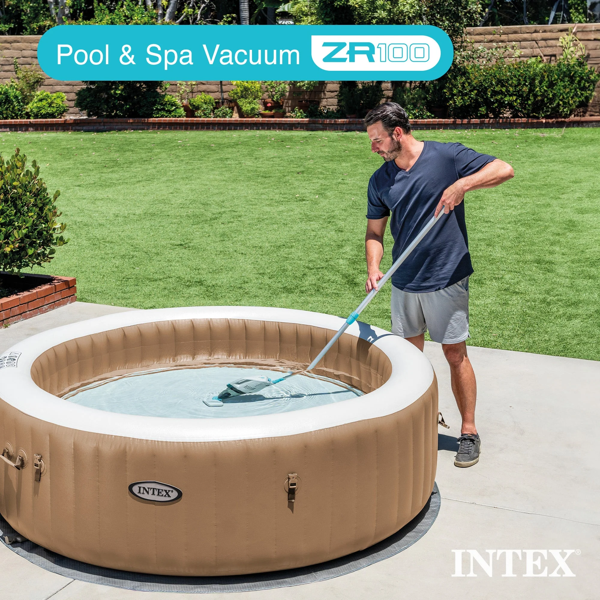 Intex Pool & Spa Vacuum ZR100 for PureSpas, Above Ground Pools & Inground Pools - Image 2