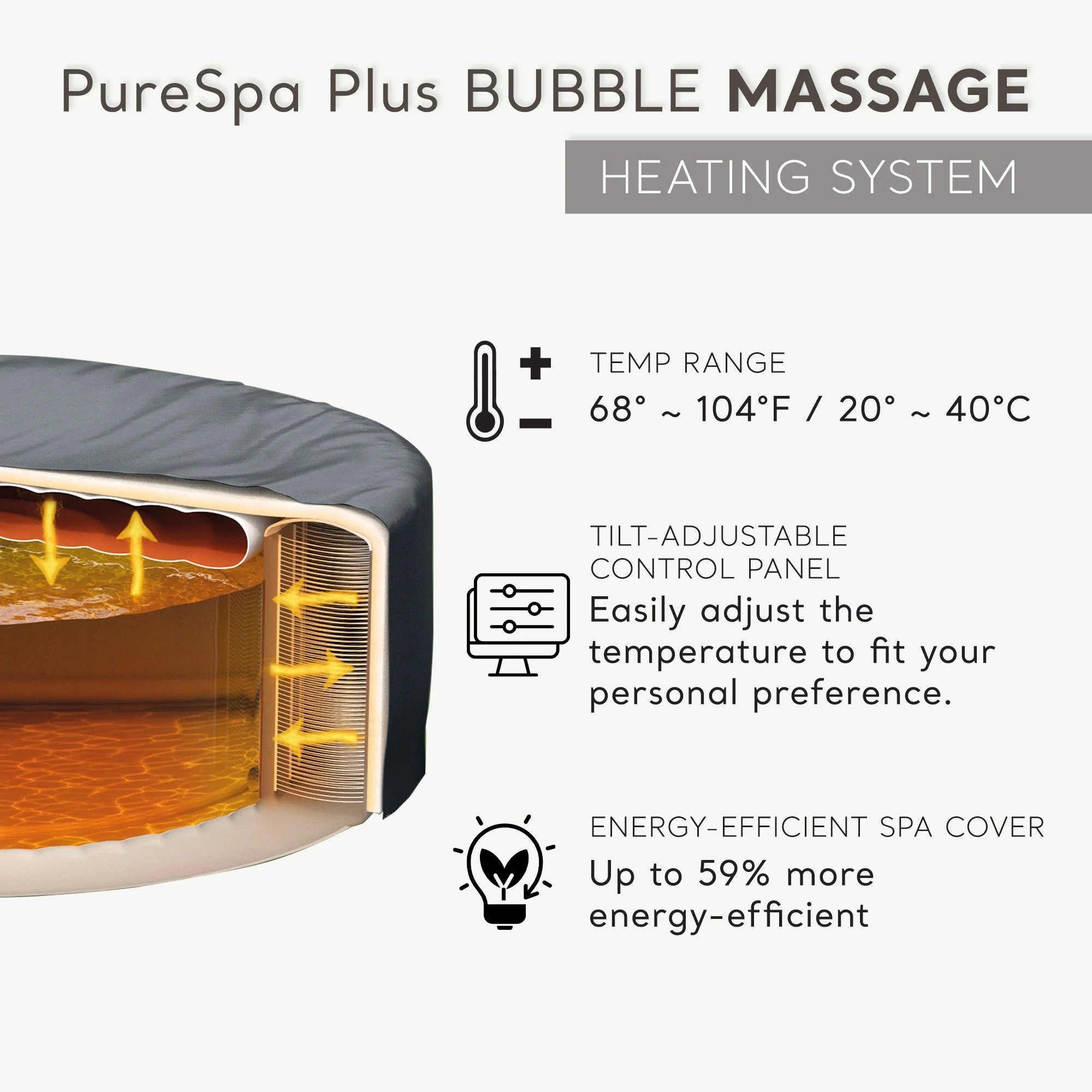 Intex PureSpa Plus Portable Inflatable Hot Tub with Maintenance Kit and 2 Seats - Image 5