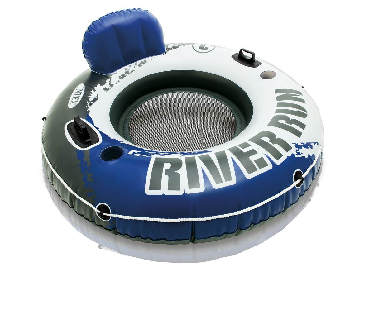 Intex River Run II 2 Person and River Run I 1 Person Inflatable Tube (4 Pack) - Image 9