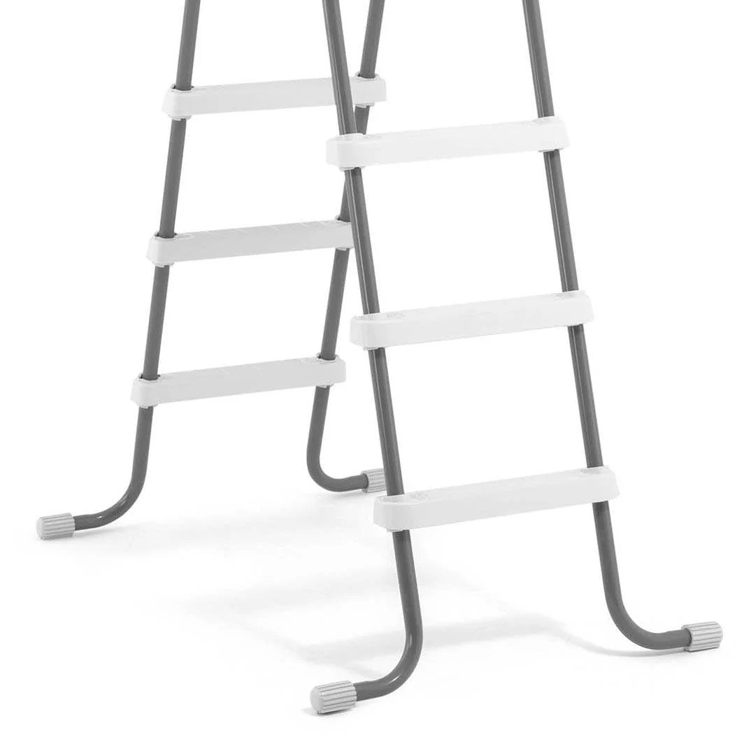 Intex Steel Frame Above Ground Pool Ladder & Intex 15 Ft Above Ground Pool Cover - Image 3