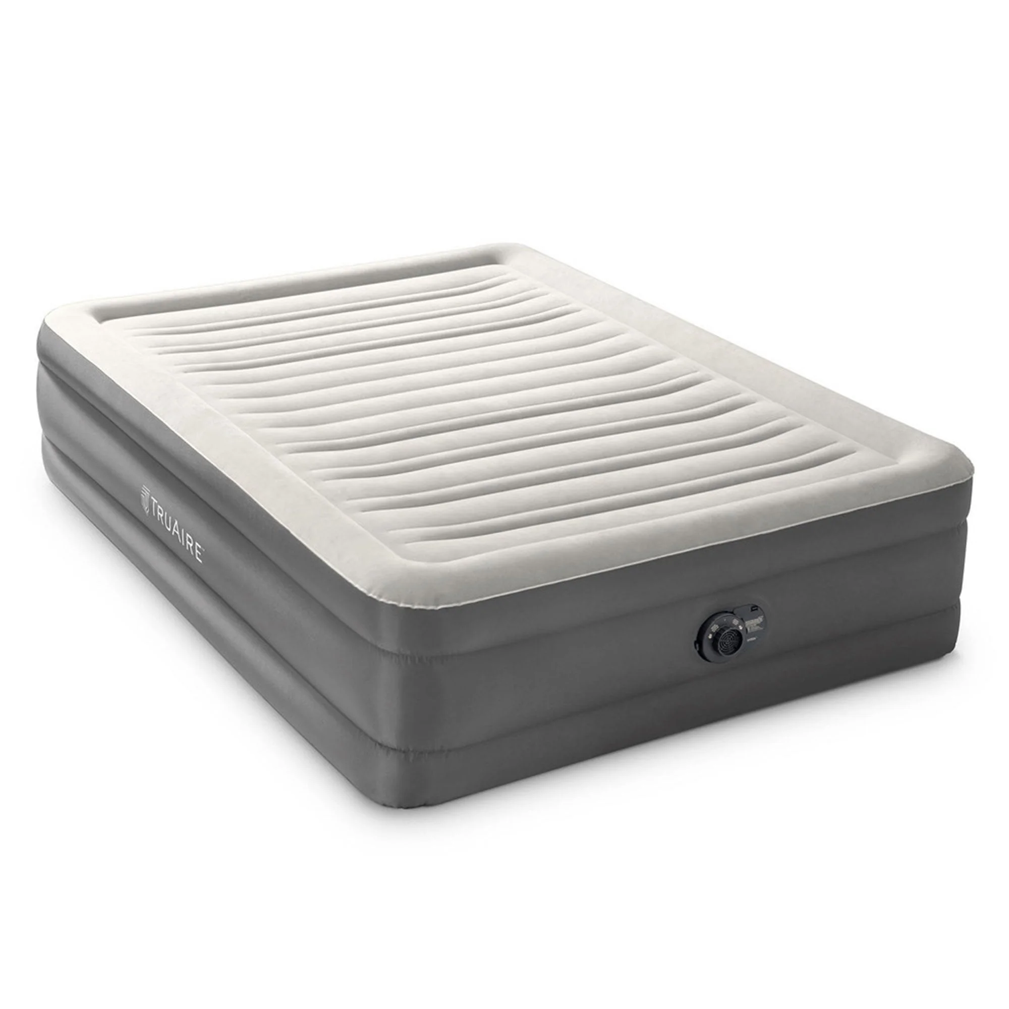 Intex TruAire Luxury Queen Air Mattress Airbed w/ Lumbar Support & Built in Pump - Image 12