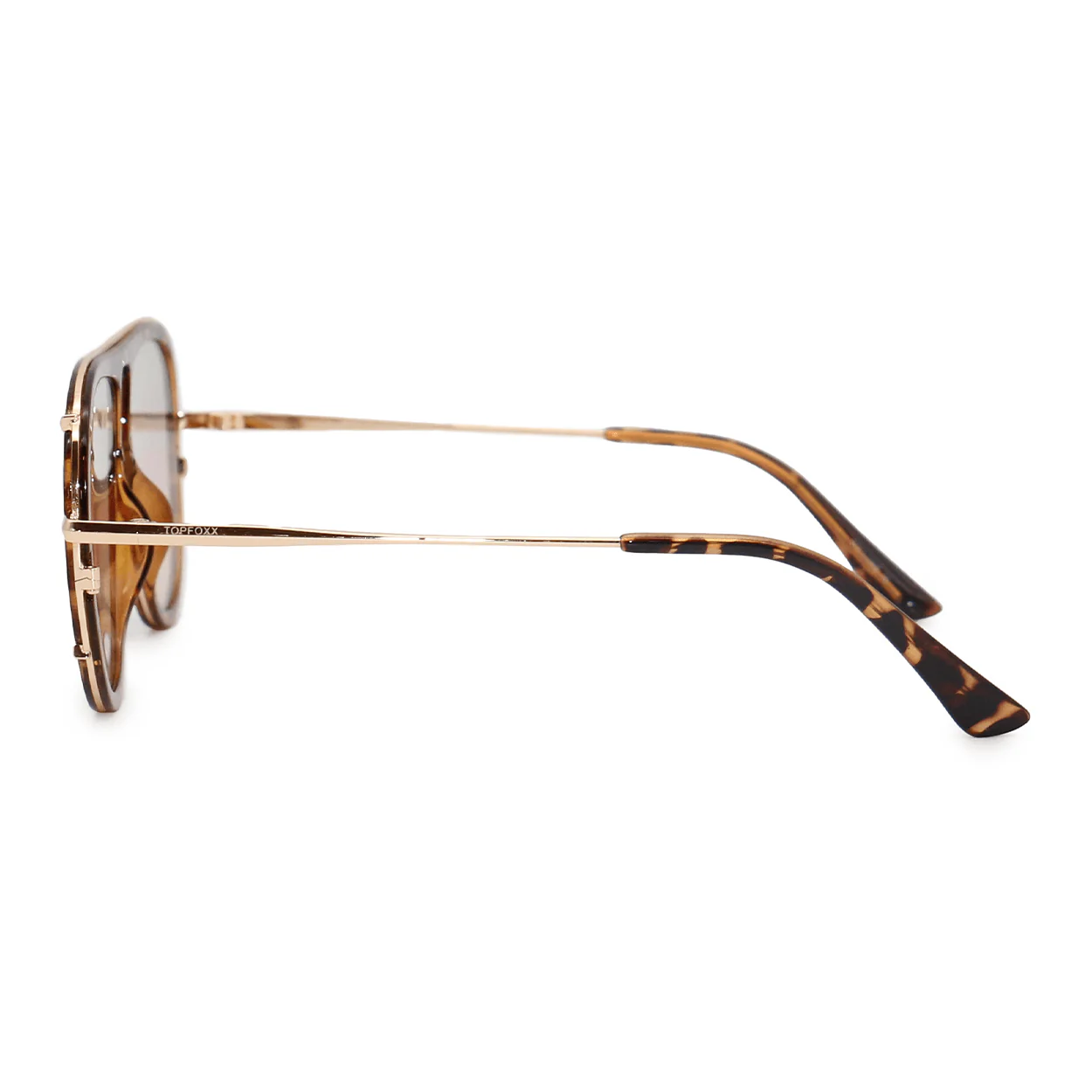 Ivy Luxe - Pride Tangle-Free Round Aviator Sunglasses - Image 6