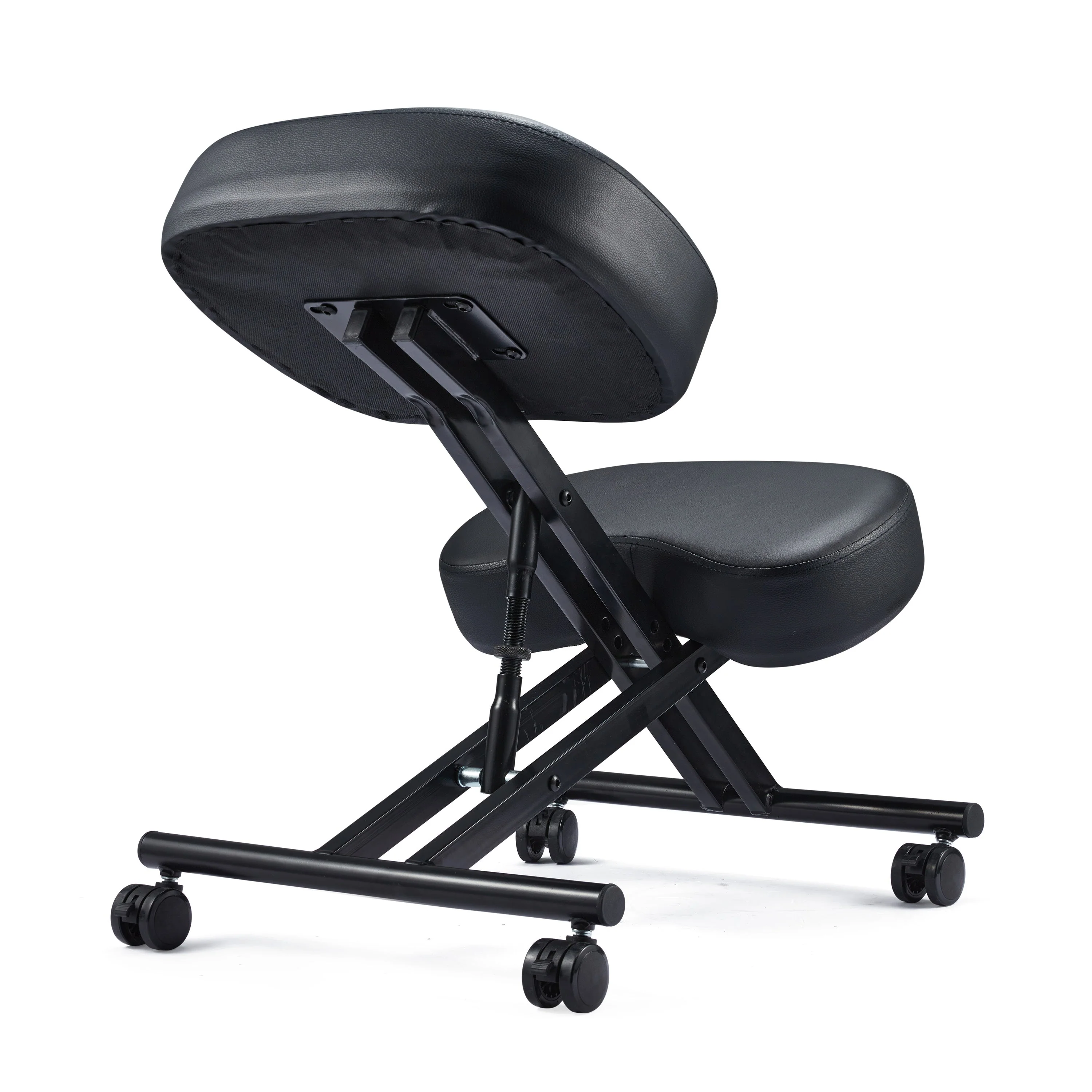 Jomeed Adjustable Ergonomic Home Office Kneeling Chair with Angled Seat, Black - Image 11