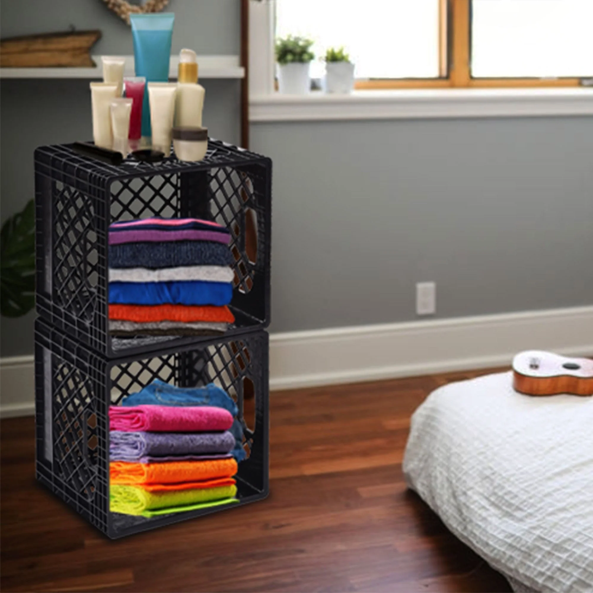 Juggernaut Storage Crate for Office Storage & Classroom Organization, 2-Pack - Image 5