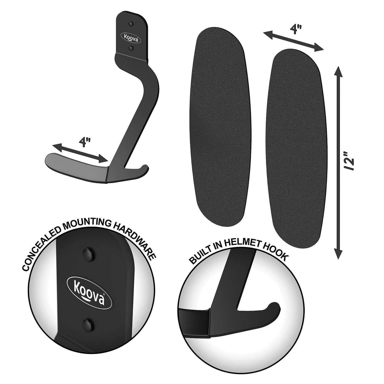 Jumbo Bike Vertical Wall Mounted Hook - Image 3