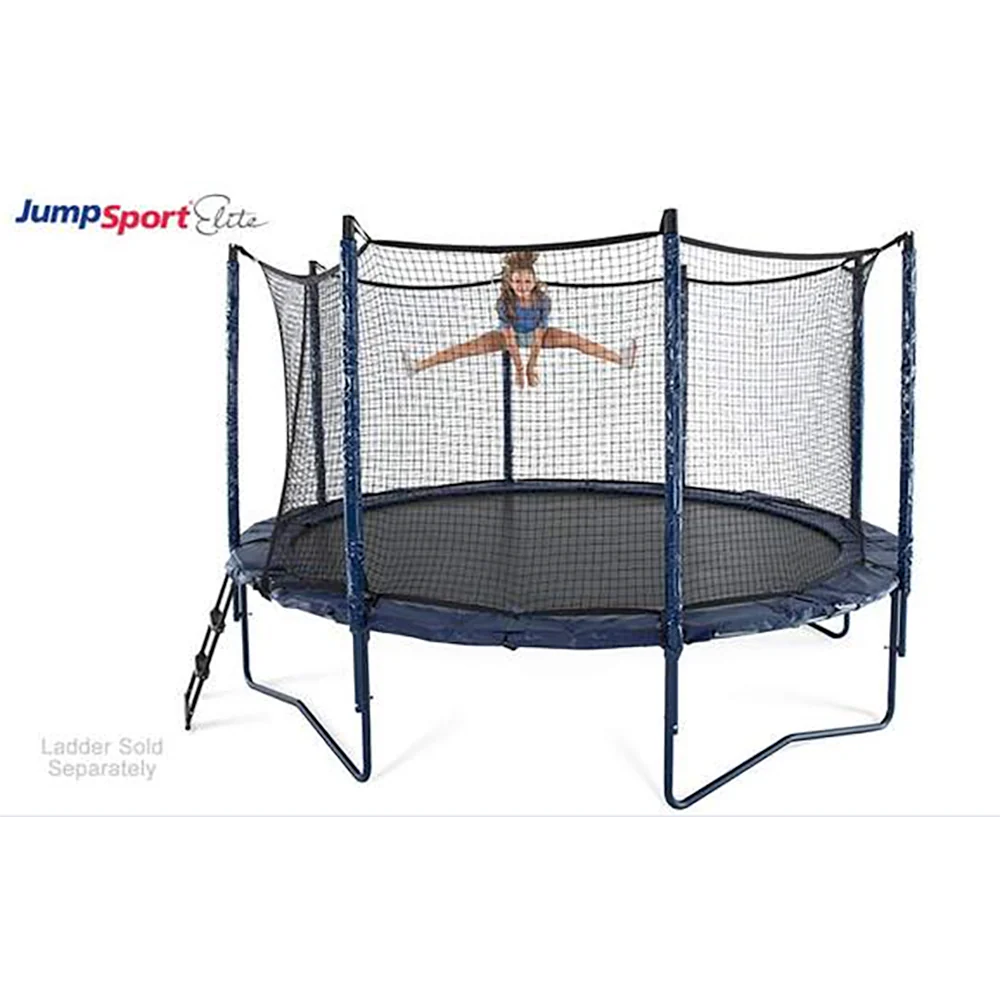 JumpSport Elite 14 Foot StagedBounce Technology Trampoline System with Enclosure - Image 2