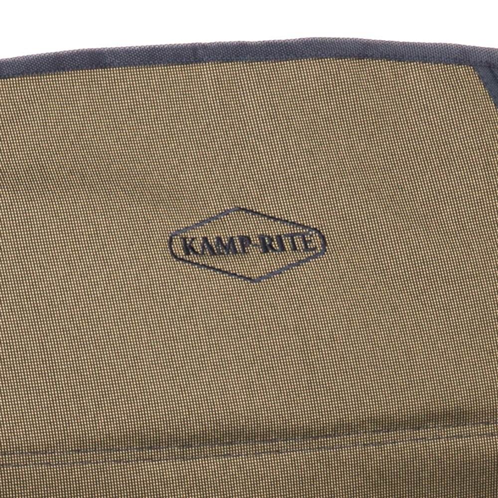 Kamp-Rite Portable Director's Camping Beach Chair w/Table & Cup Holder, Navy/Tan - Image 4
