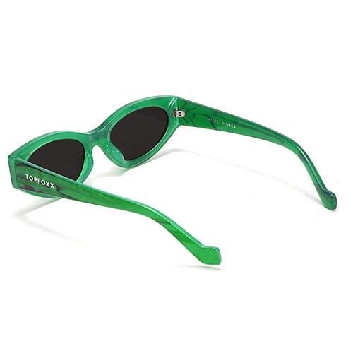 Kat x Money Moves - Green Cateye Sunglasses - Image 6