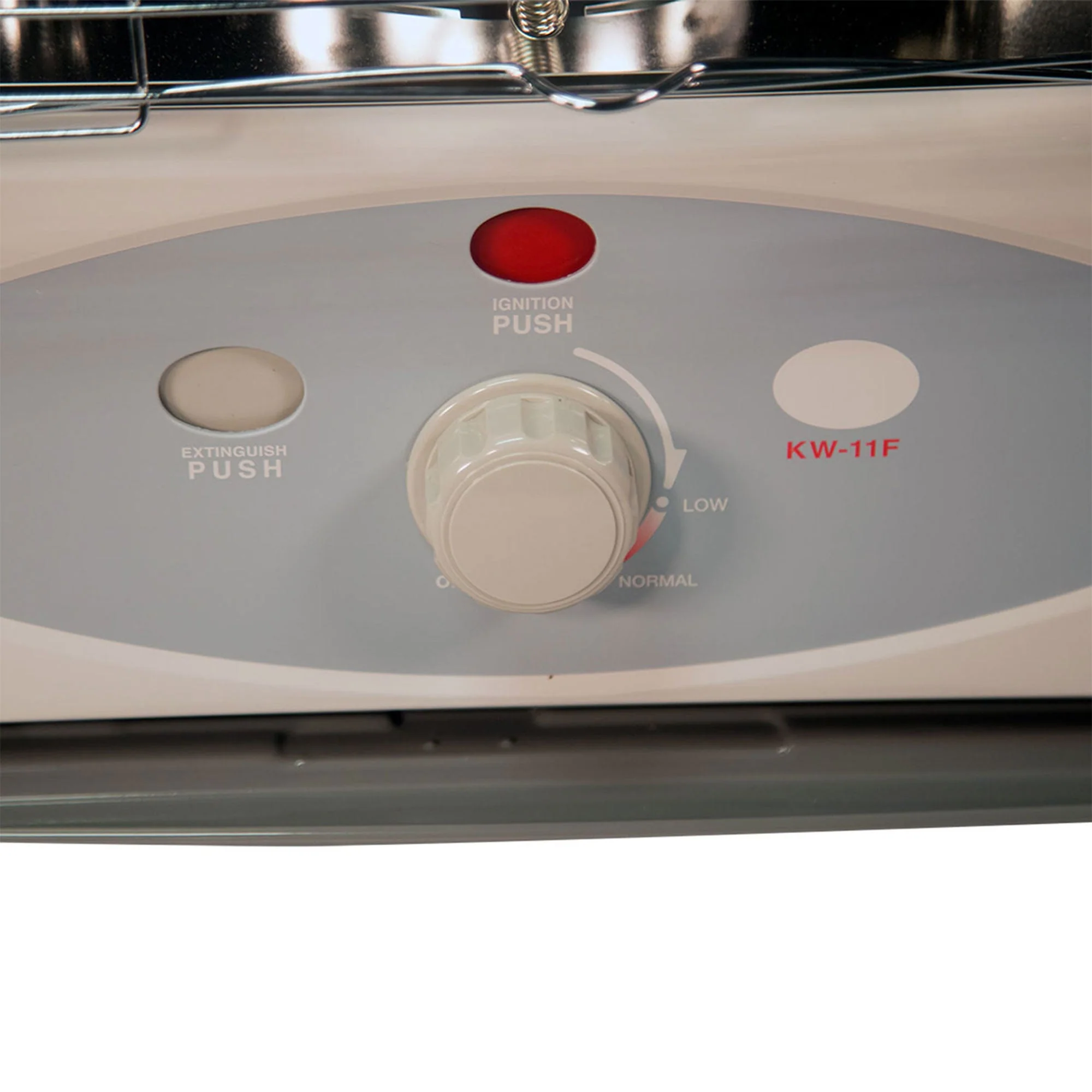 Kero World 10,000 BTU Kerosene Wick Heater with Sure-Seat Chimney System, Gray - Image 12