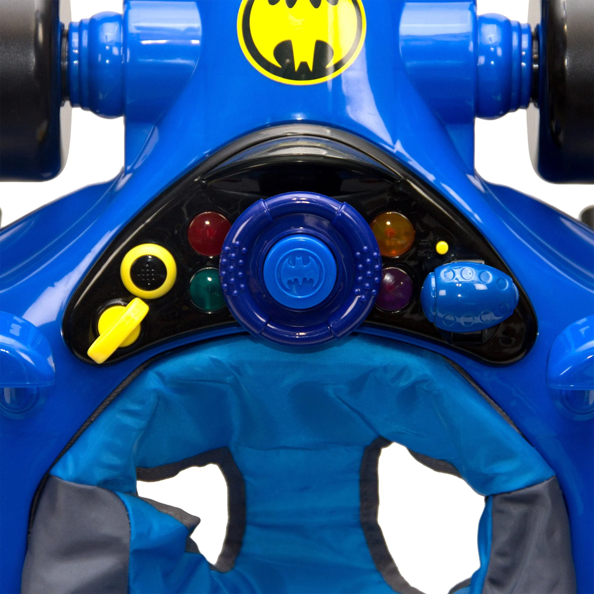 KidsEmbrace Batman Baby Activity Station Race Car Walker with Lights & Sounds - Image 7