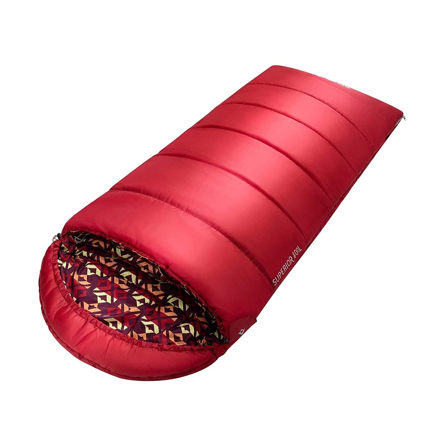 KingCamp Outdoor 30 Degree Adult Sleeping Bag for Camping and Backpacking, Red - Image 2