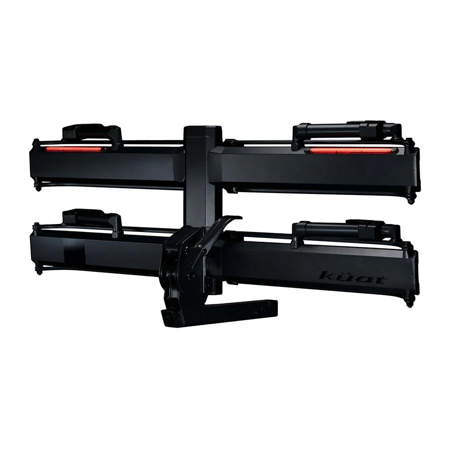 Kuat Piston Pro X Hitch Bike Rack - 2-Bike, LED Lights with 4-Pin Plug, Kashima Coat, Galaxy Gray - Image 11