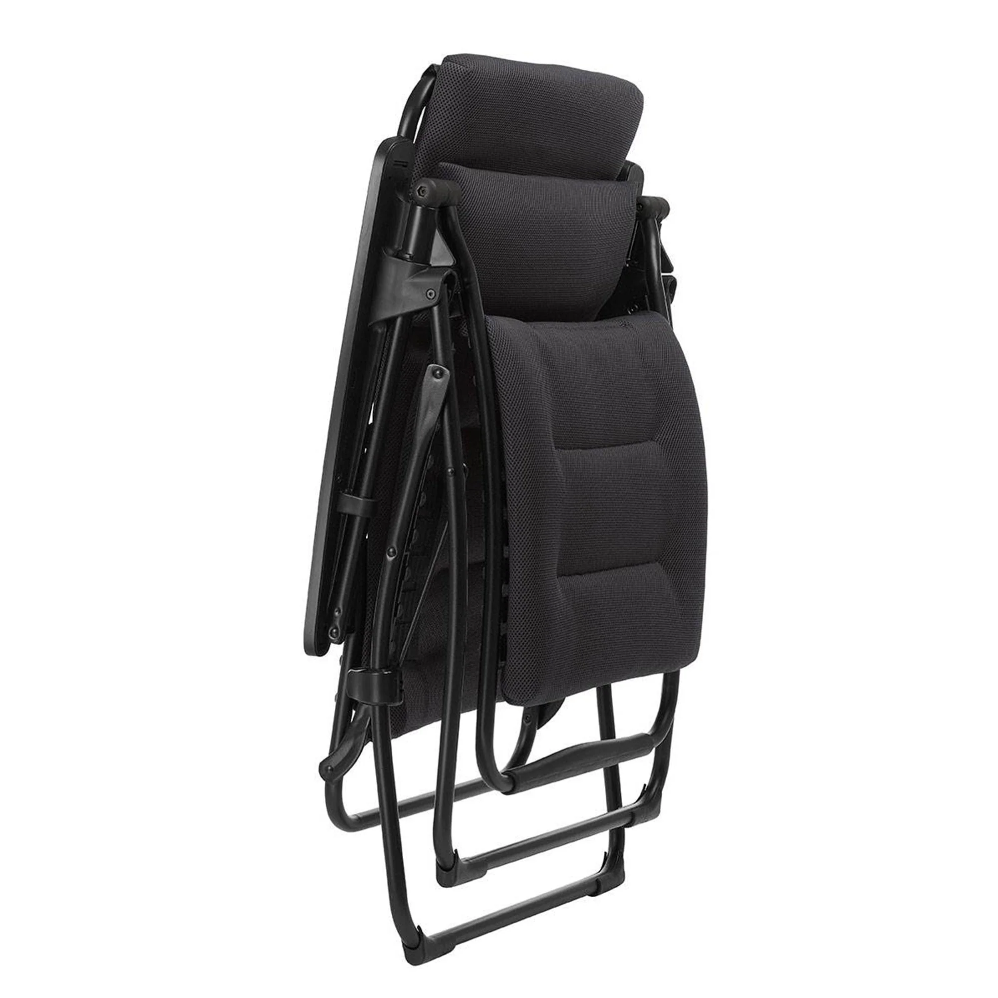 Lafuma Futura Air Comfort Zero Gravity Indoor Outdoor Recliner Chair, Acier - Image 6