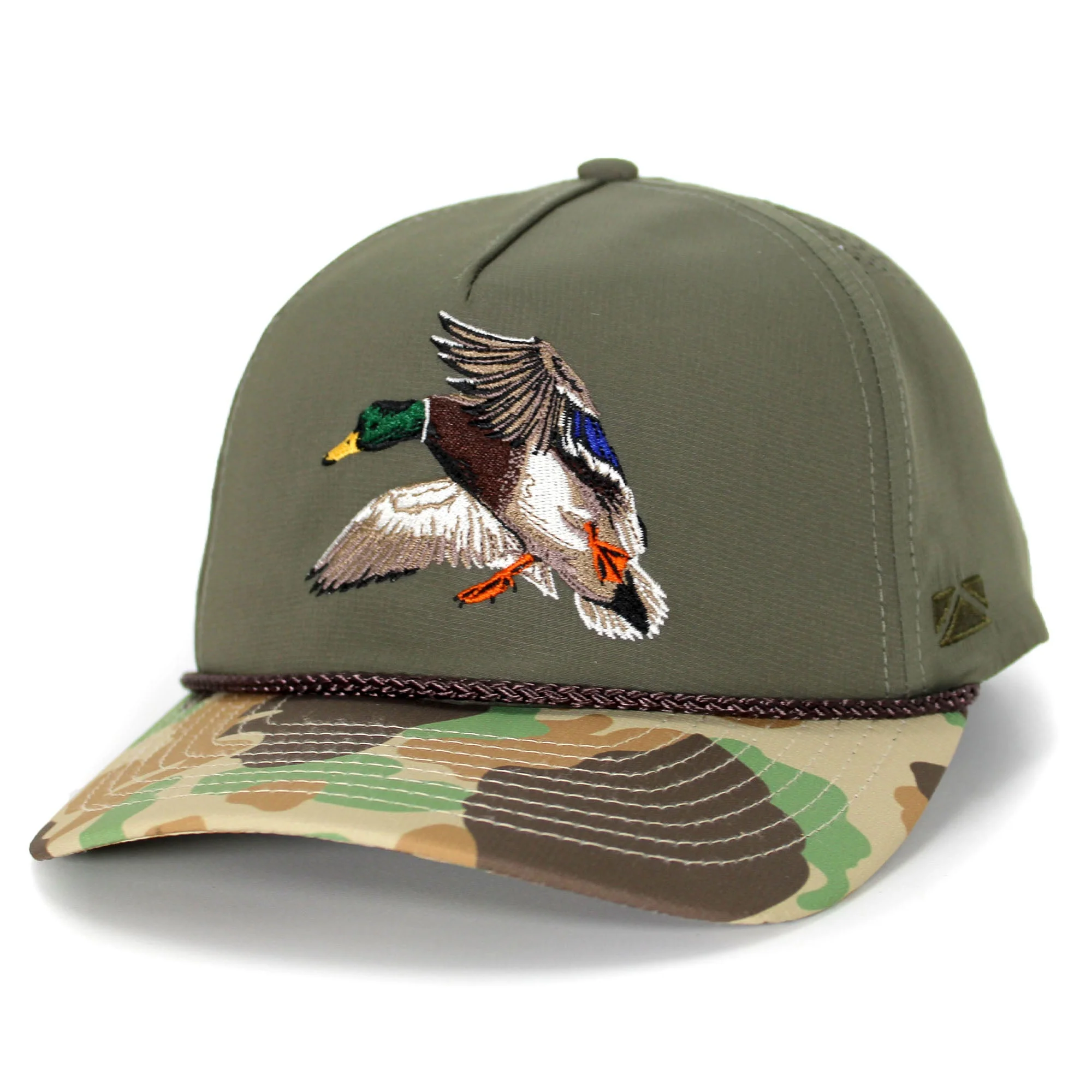 Landing Mallard 5-Panel Base Camp Performance Hat - Image 6
