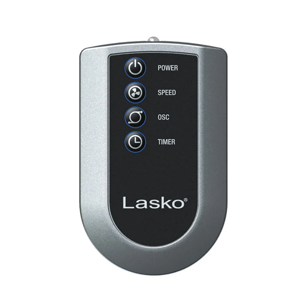 Lasko 3 Speed Oscillating Tower Fan with Multi Function Remote Control, Black - Image 3
