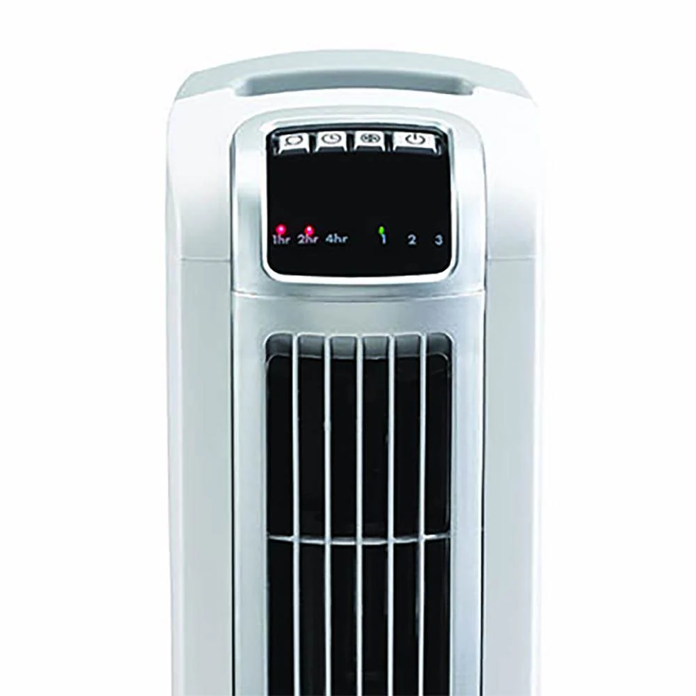 Lasko 36 Inch 3 Speed Quiet Programmable Oscillation Tower Fan w/ Remote, White - Image 4