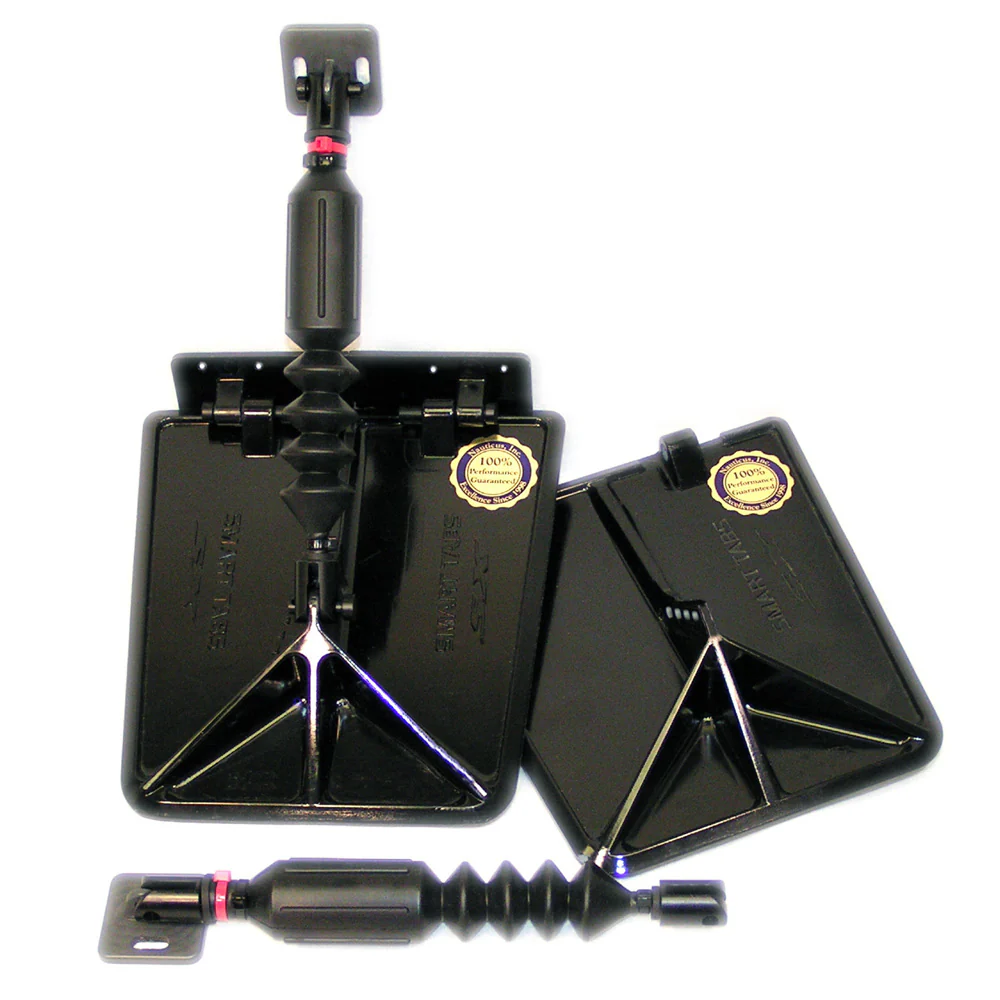 Smart Tab SX Composite Trim Tabs by Lectrotab 9.5 x 10 f/12'-16 Boat w/40 - 80HP - Black