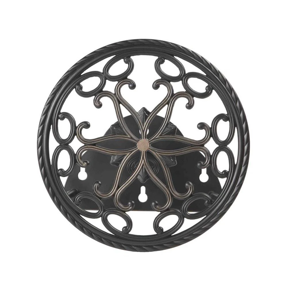 Liberty Garden Aluminum Decorative Wall Mount Butler Garden Hose Reel (2 Pack) - Image 5