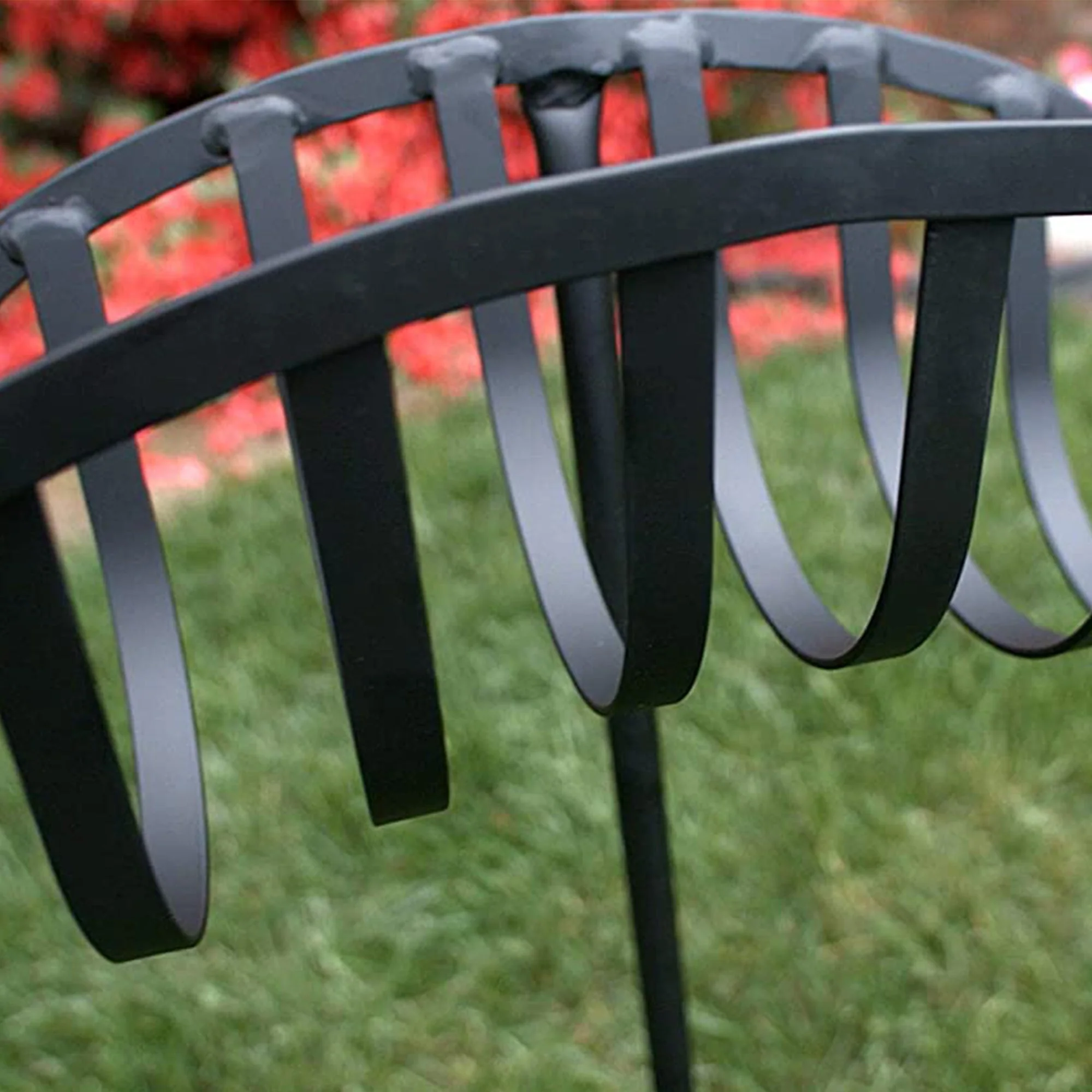 Liberty Garden Decorative Powder Coated Steel Garden Hose Storage Stand (3 Pack) - Image 5