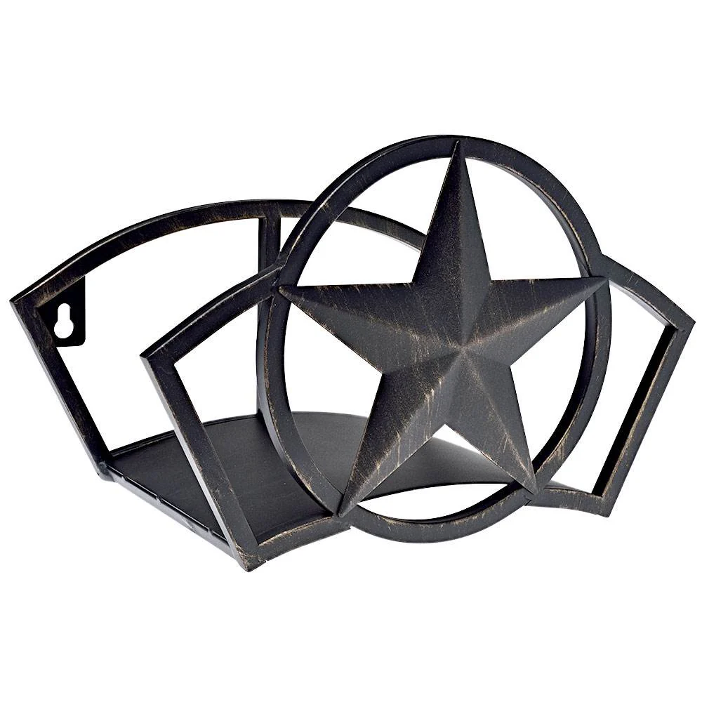 Liberty Garden Decorative Steel Liberty Star Garden Hose Wall Rack (2 Pack) - Image 3