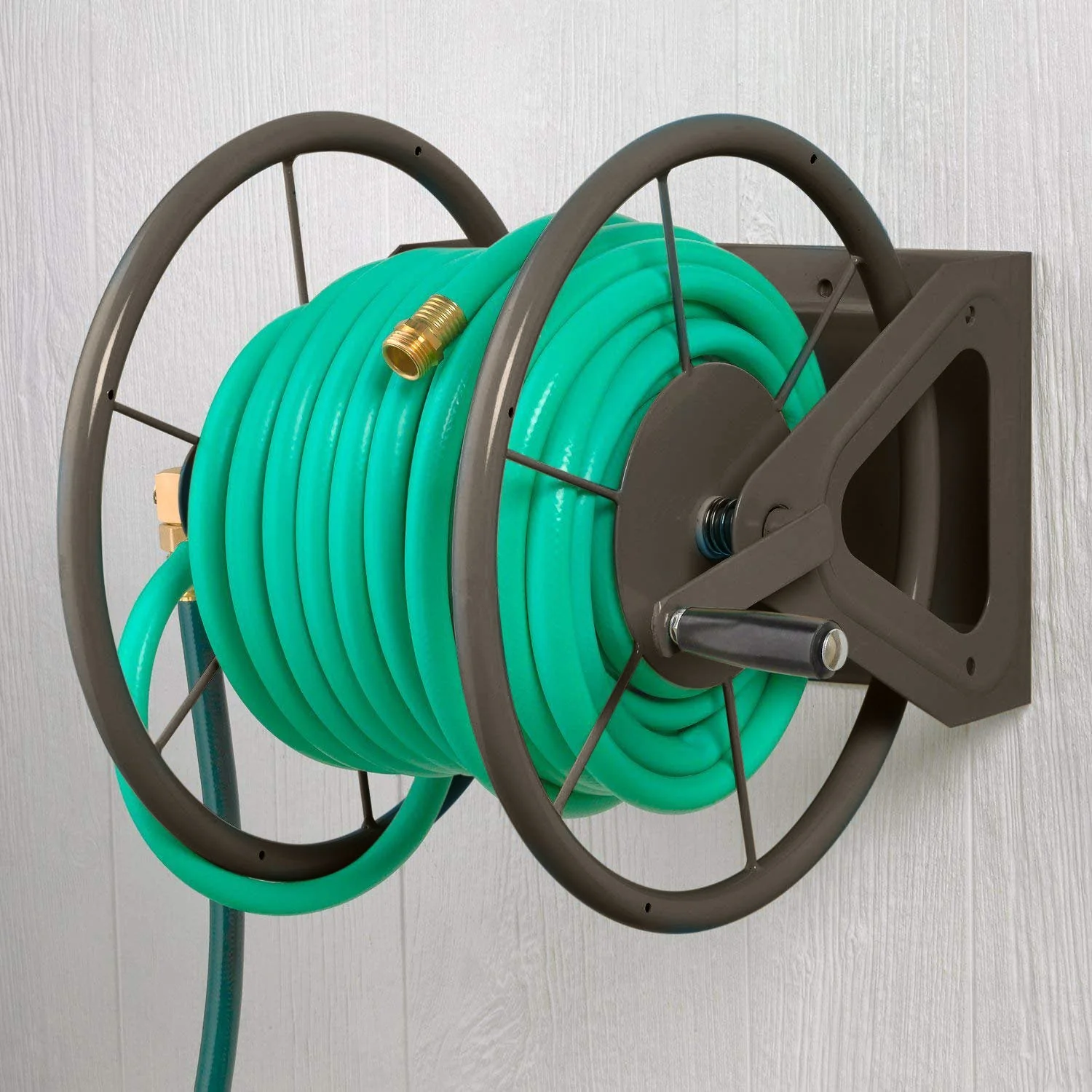 Liberty Garden LBG703T 200' of 5/8" Hose Multi Purpose Steel Garden Storage Reel - Image 7