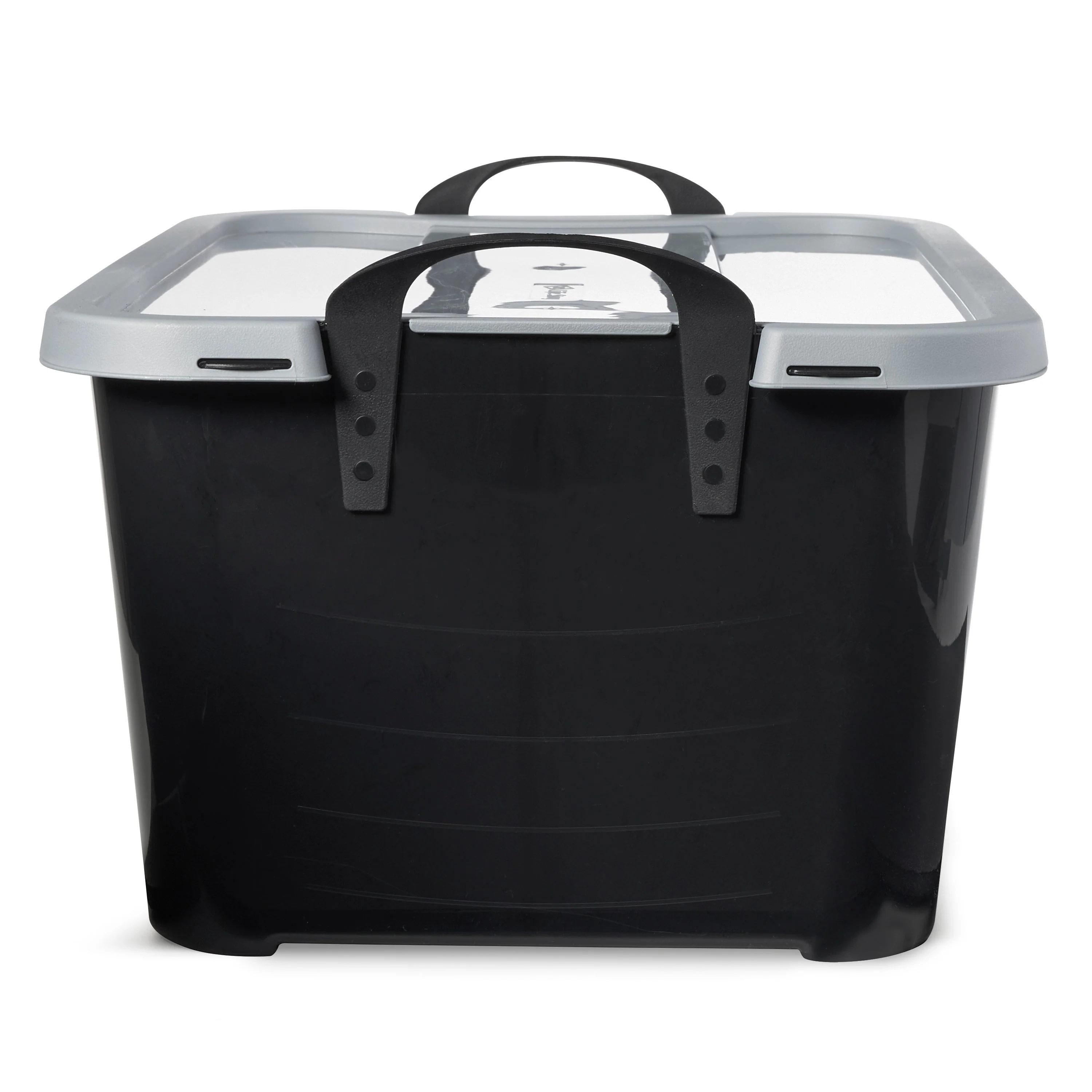 Life Story 55 Quart Stackable Storage Bin, Heavy Duty Lidded Container, 12 Pack - Image 6