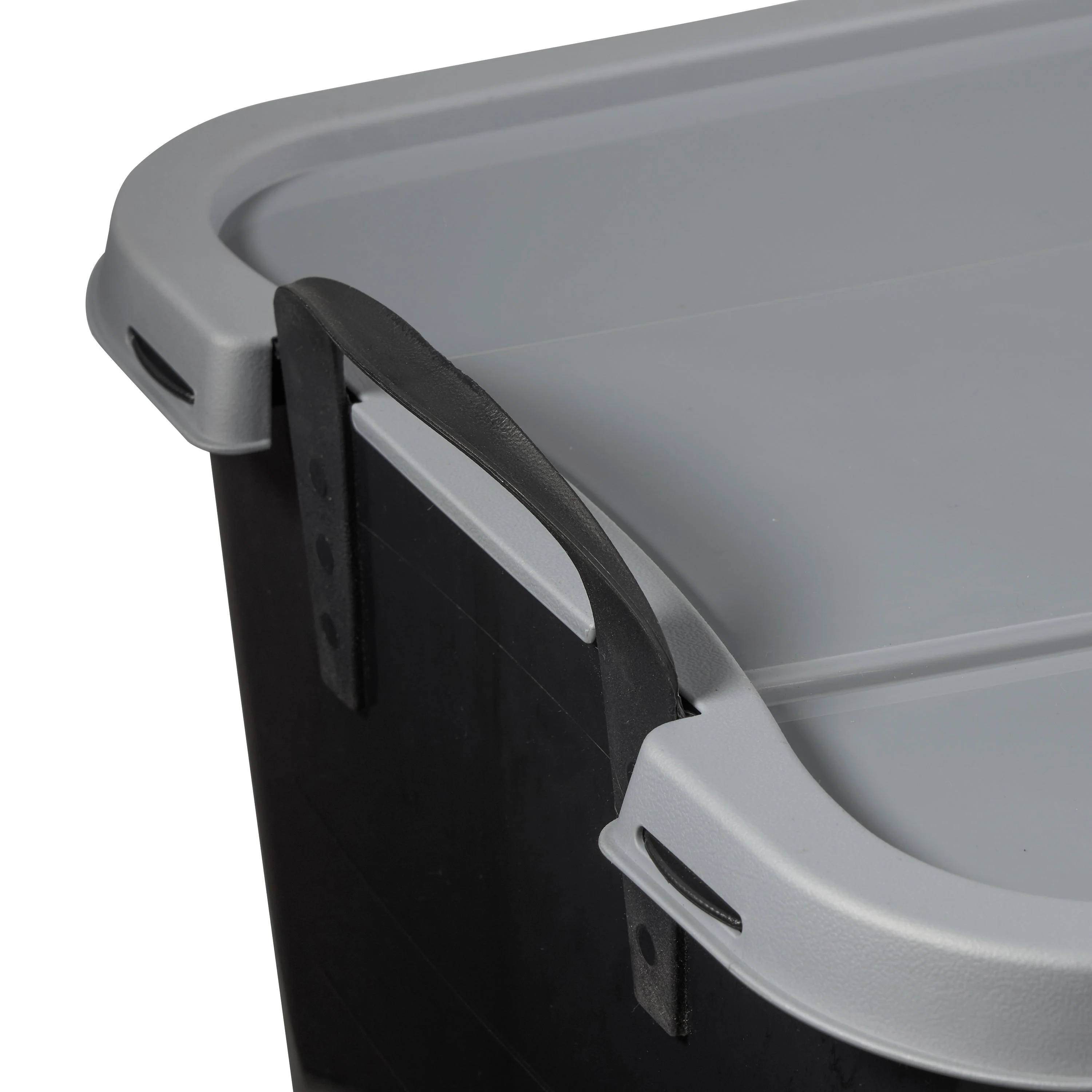 Life Story 55 Quart Stackable Storage Bin, Heavy Duty Lidded Container, 12 Pack - Image 8