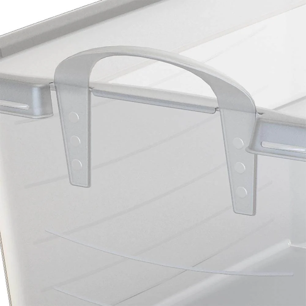 Life Story Clear Stackable Closet Organization & Storage Box, 55 Quart (8 Pack) - Image 6