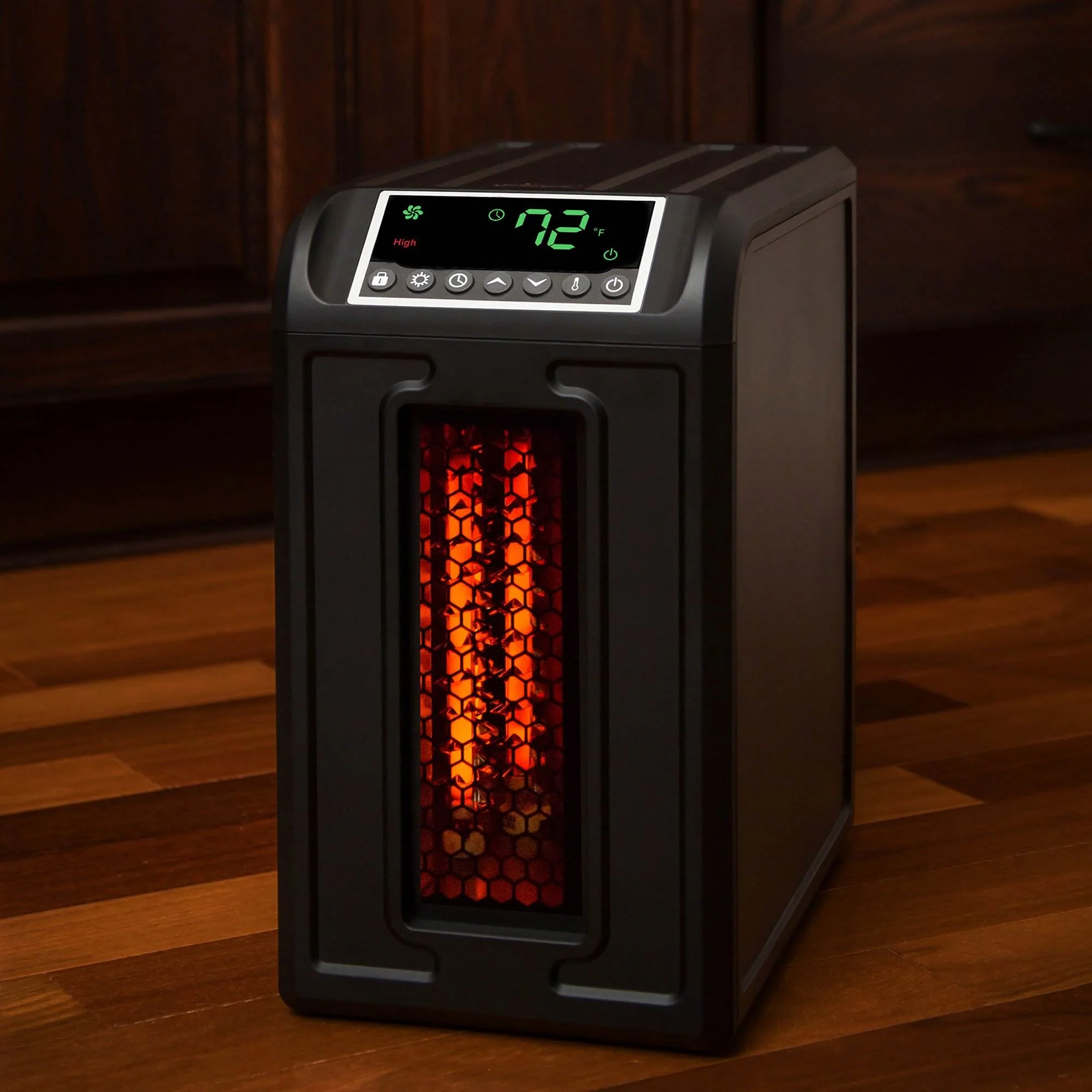 LifeSmart 3 Element 1500W Quartz Infrared Electric Portable Room Space Heater - Image 7