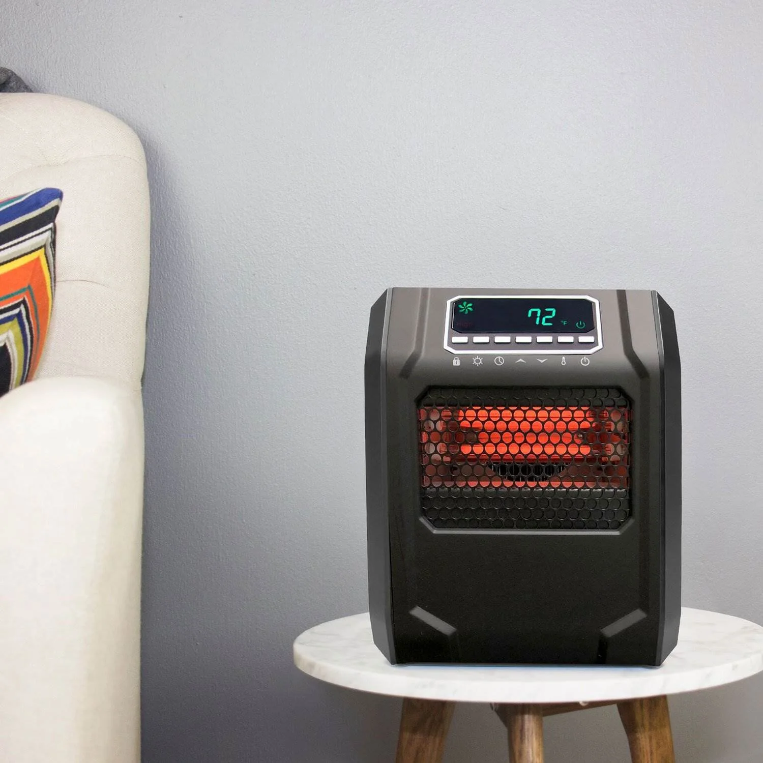 Lifesmart 4-Element Quartz Infrared Portable Electric Space Heater (3 Pack) - Image 7