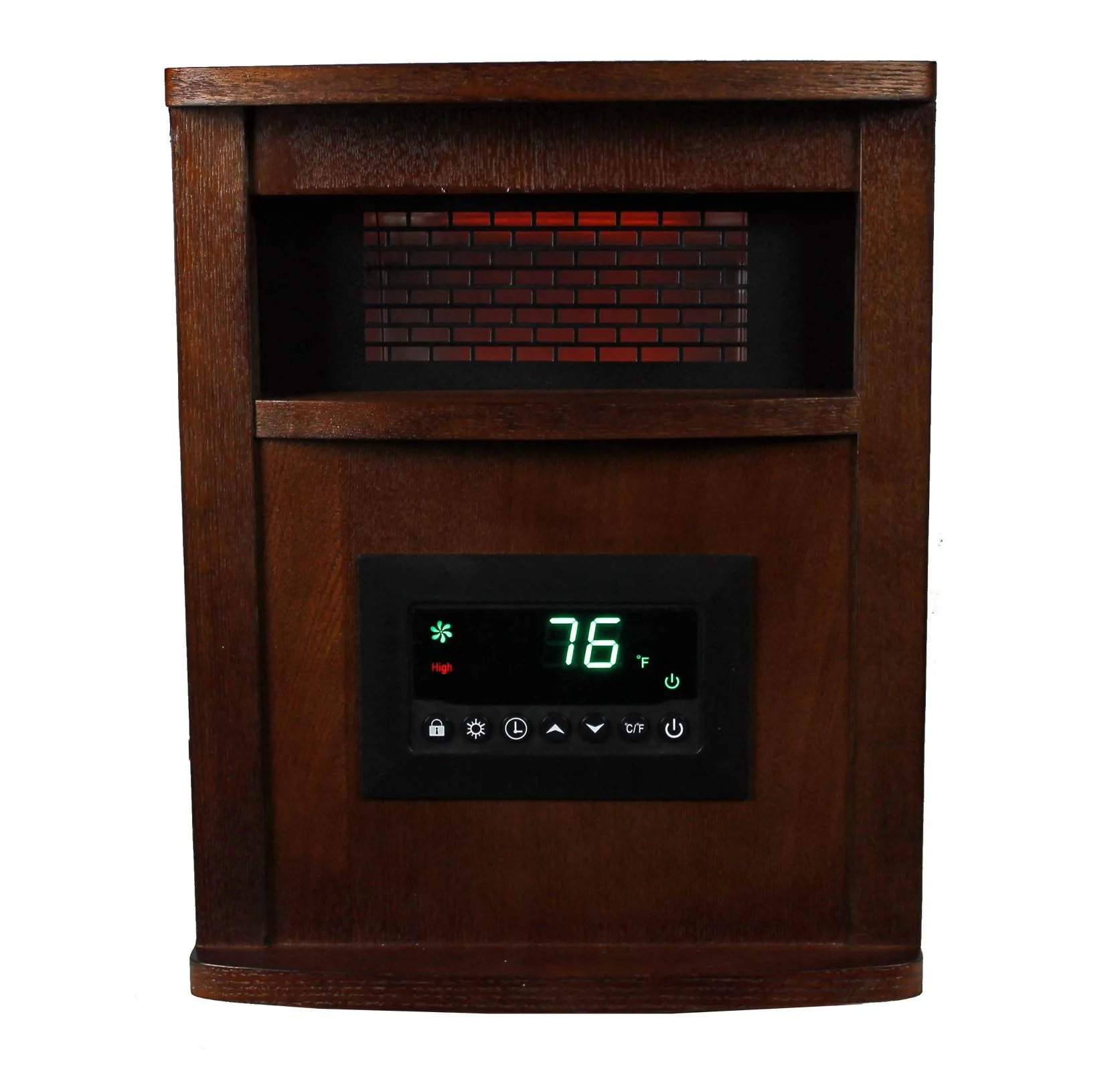 LifeSmart LifePro 6 Element 1500W Portable Infrared Quartz Space Heaters (Pair) - Image 4