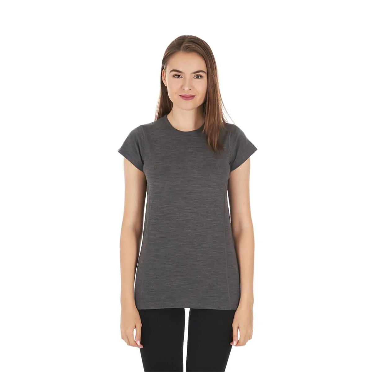 Lightweight Women's T-Shirt Crew Top - 100% Merino Wool - Image 6
