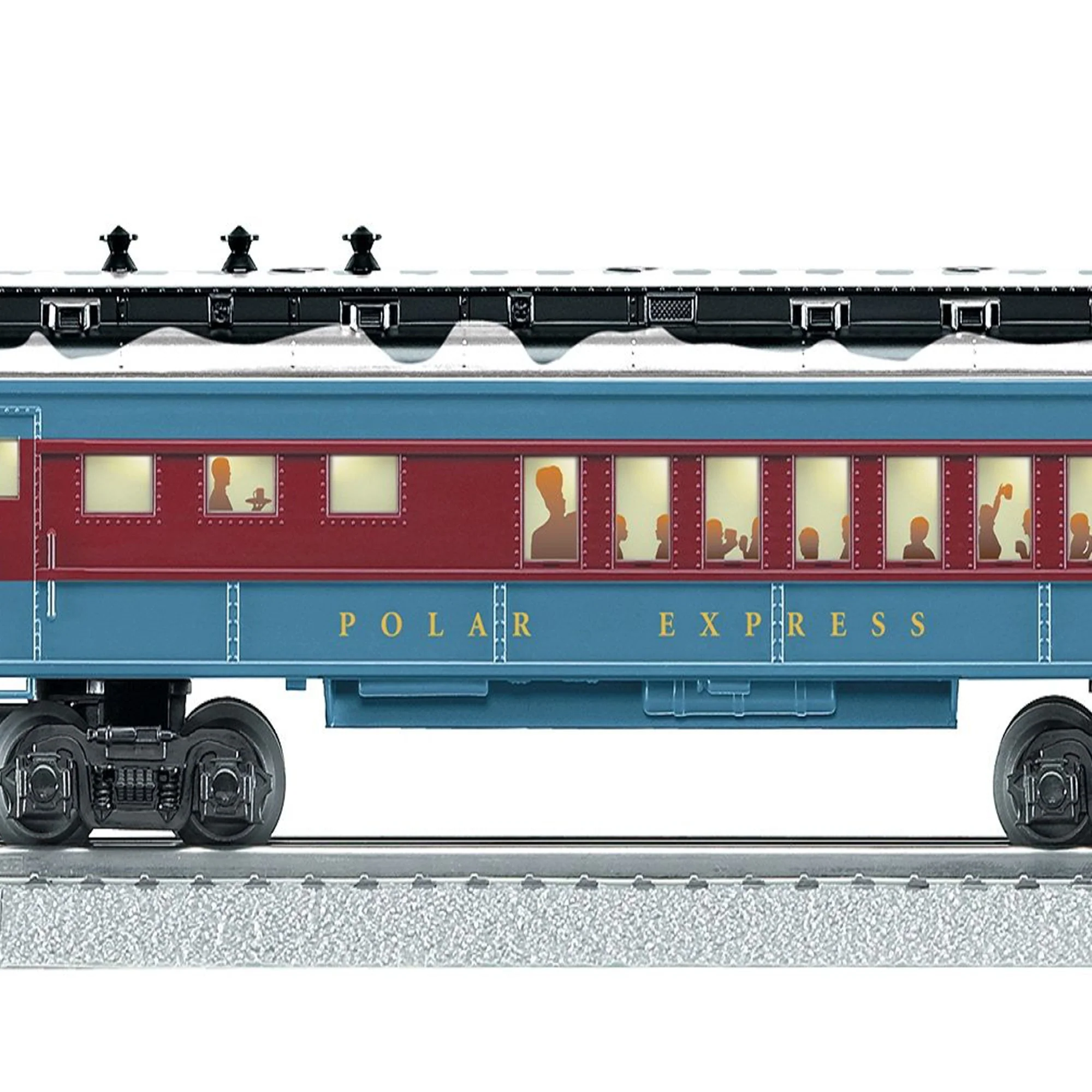Lionel Trains The Polar Express Dinning Car Electric O Gauge Model Train Car - Image 2