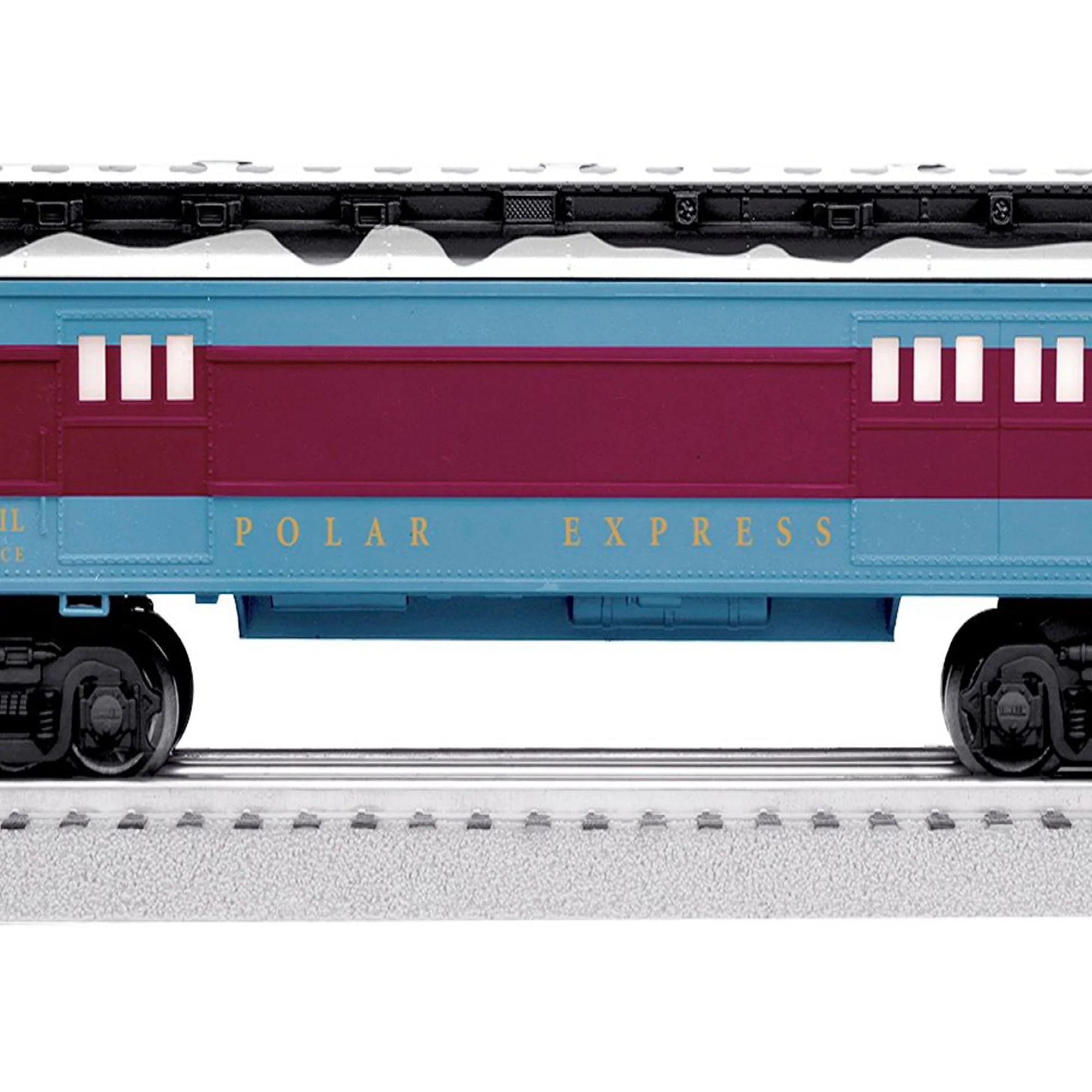 Lionel Trains The Polar Express Letters to Santa Mail Snow Covered Roof Car - Image 2