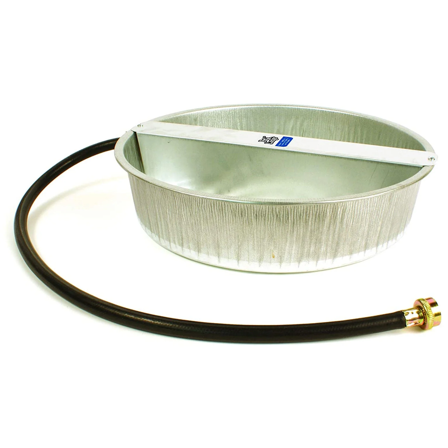 Little Giant 13-Quart Galvanized Steel Ever Full Pet Water Bowl Dish (4 Pack) - Image 2
