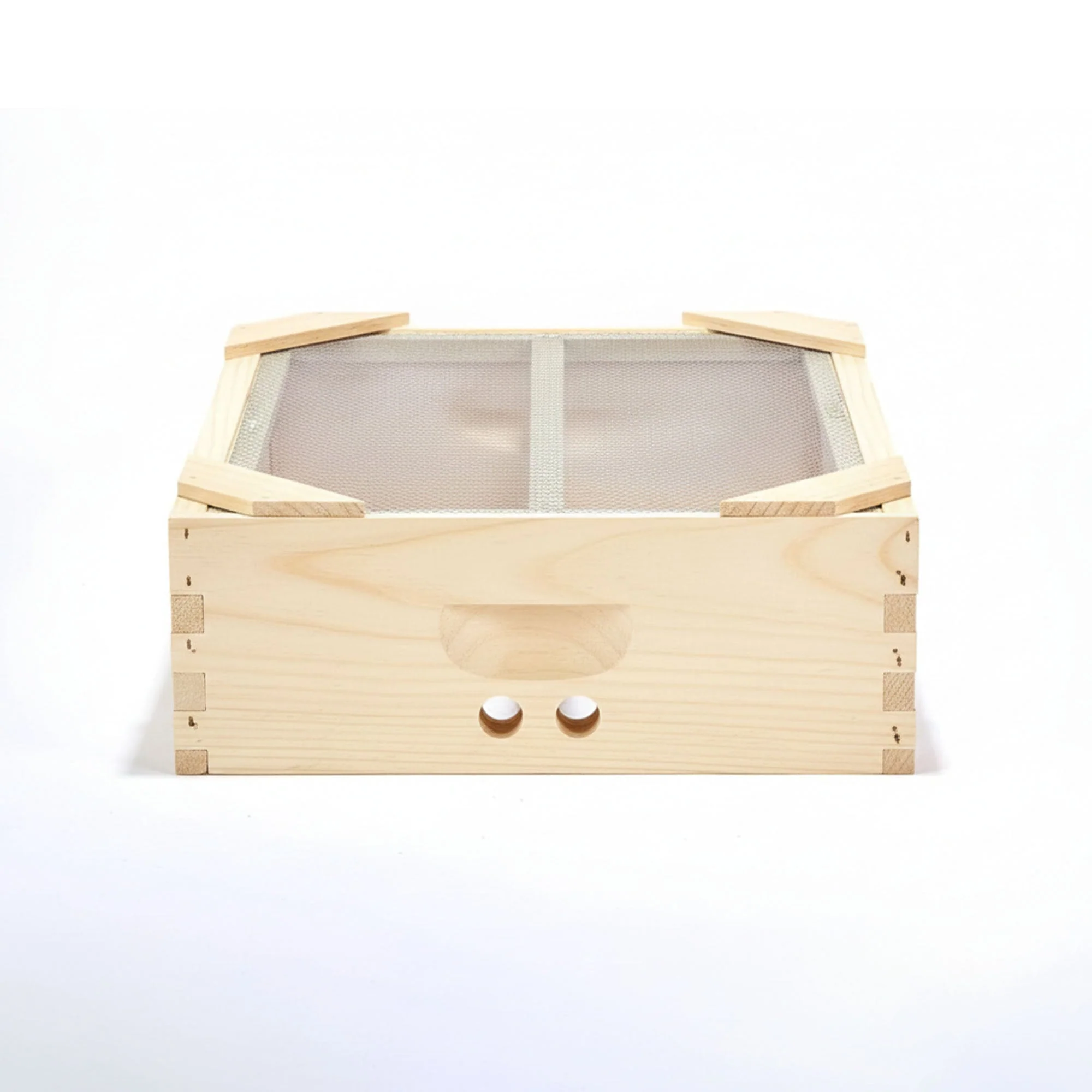 Little Giant Beekeeping Bee Hive Winterizer Hot Box with Moisture Board, Pine - Image 5