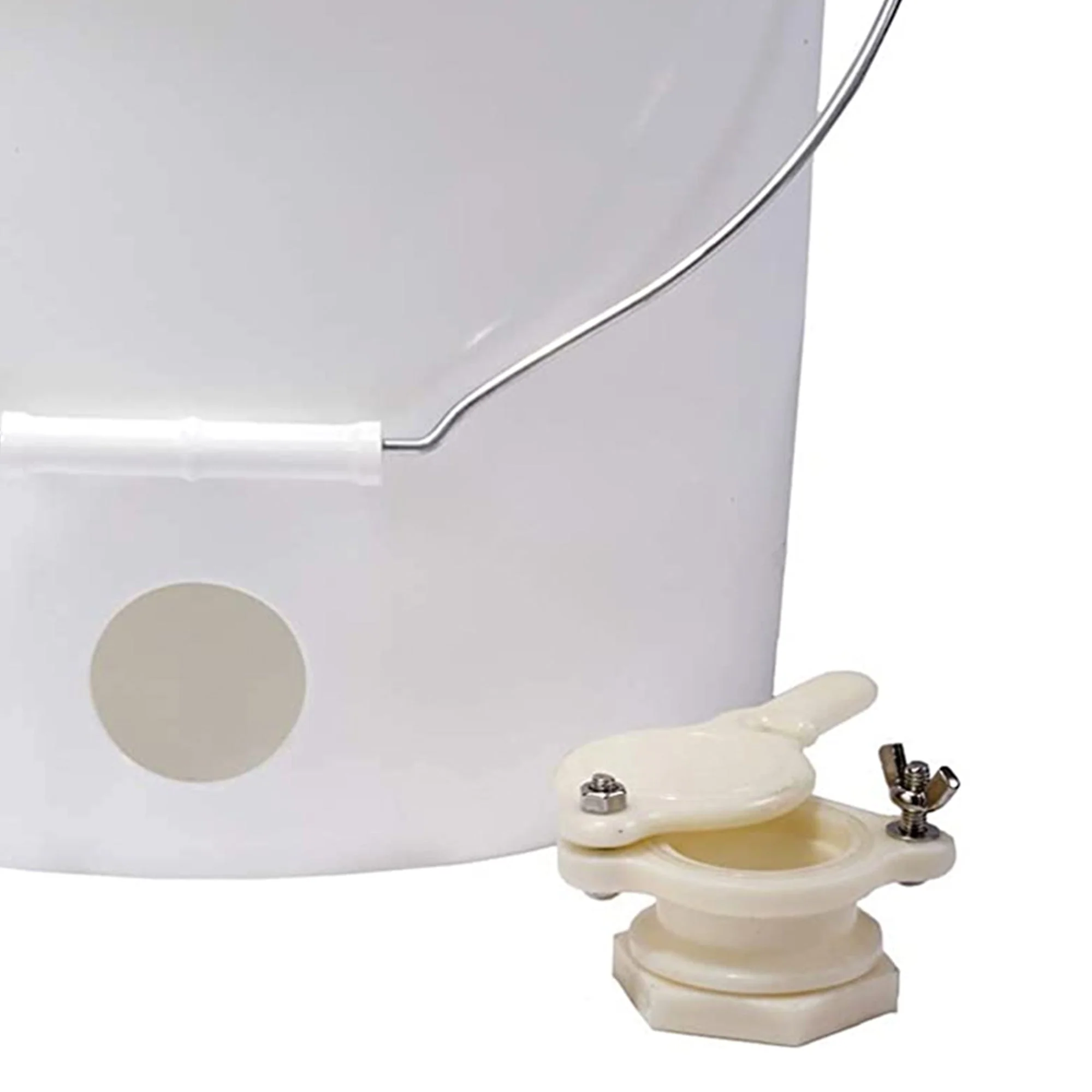 Little Giant BKT5 Plastic Honey Bucket with Honey Gate for Beekeeping, 5 Gallon - Image 5