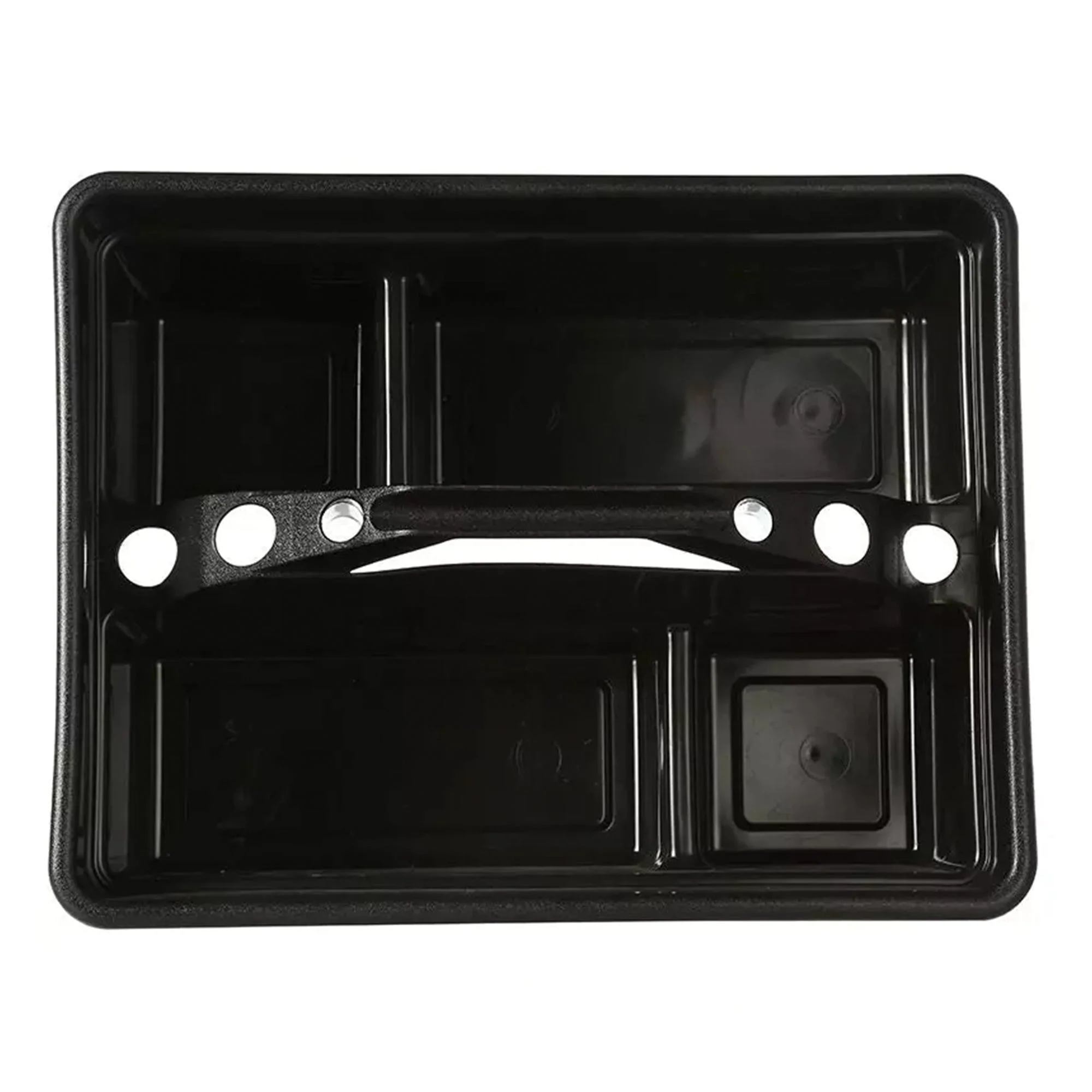 Little Giant DuraTote Tote Box Storage Organizer with Carrying Handle, Black - Image 5