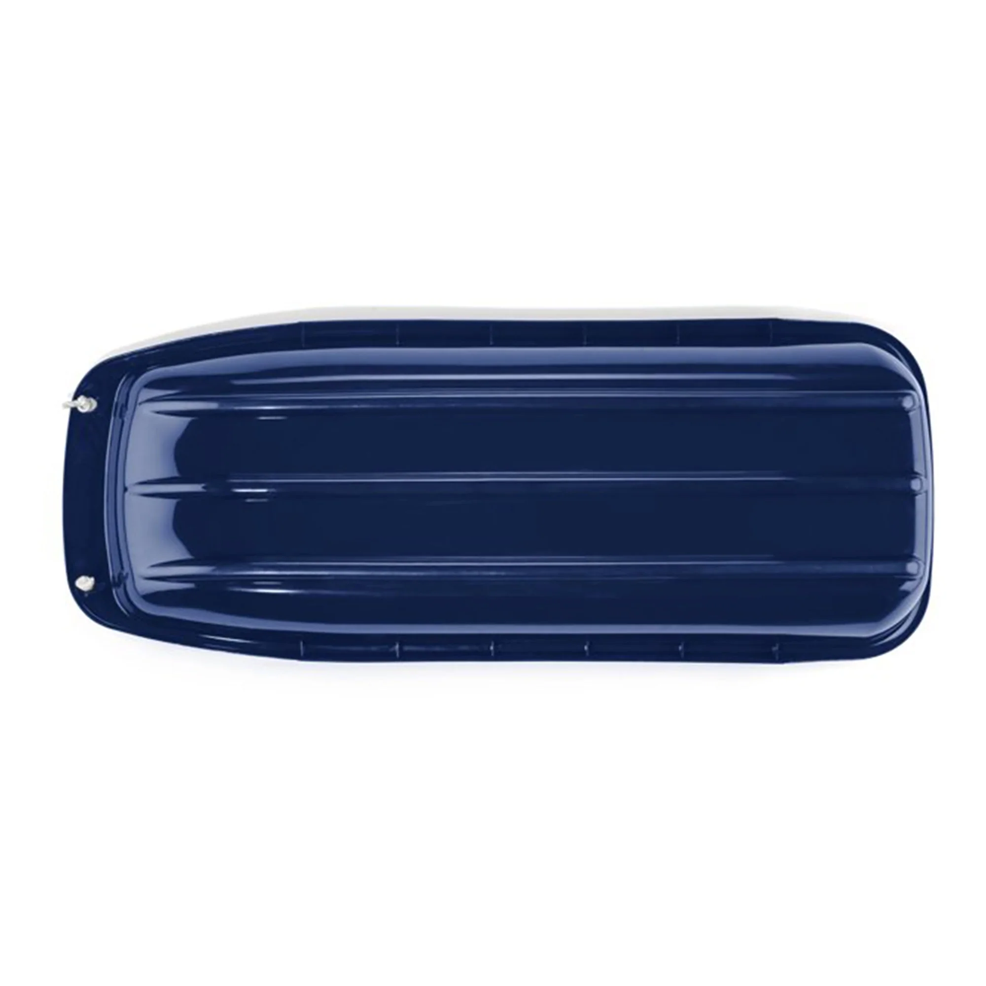 Lucky Bums Kids 48 Inch Plastic Snow Toboggan Sled with Pull Rope, Blue (2 Pack) - Image 3