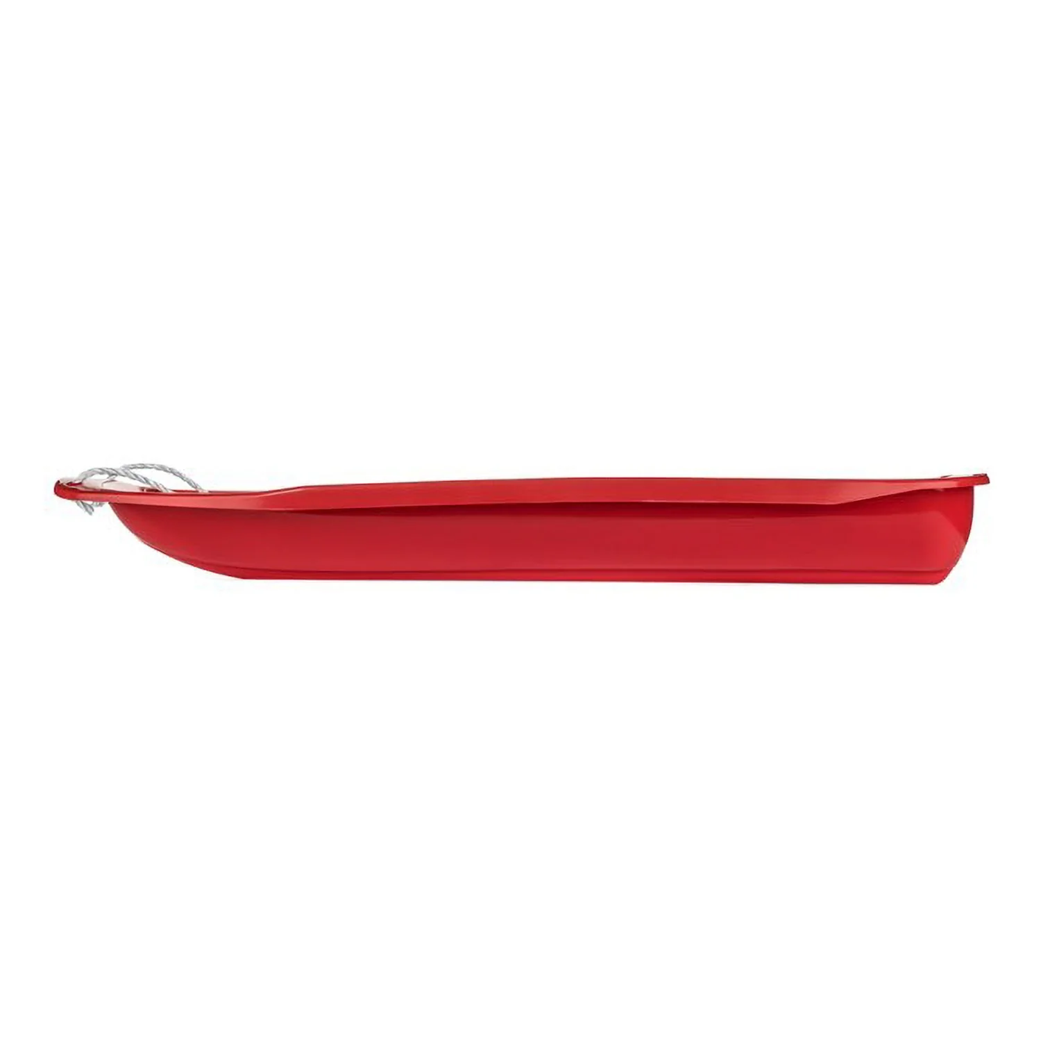 Lucky Bums Kids 48 Inch Plastic Snow Toboggan Sled with Pull Rope, Red (2 Pack) - Image 3