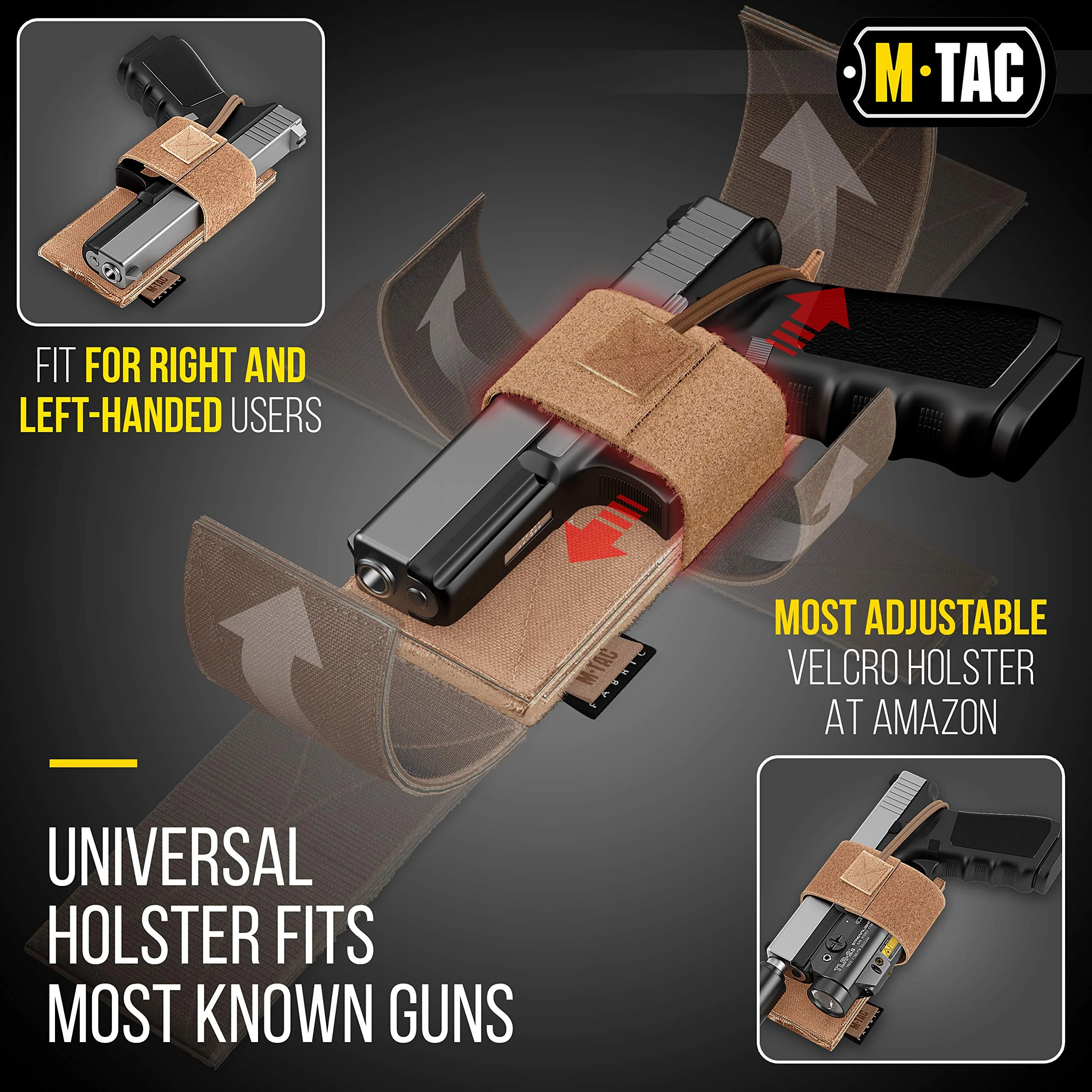 M-Tac CCW Holster - Modular Universal Holster - Image 14