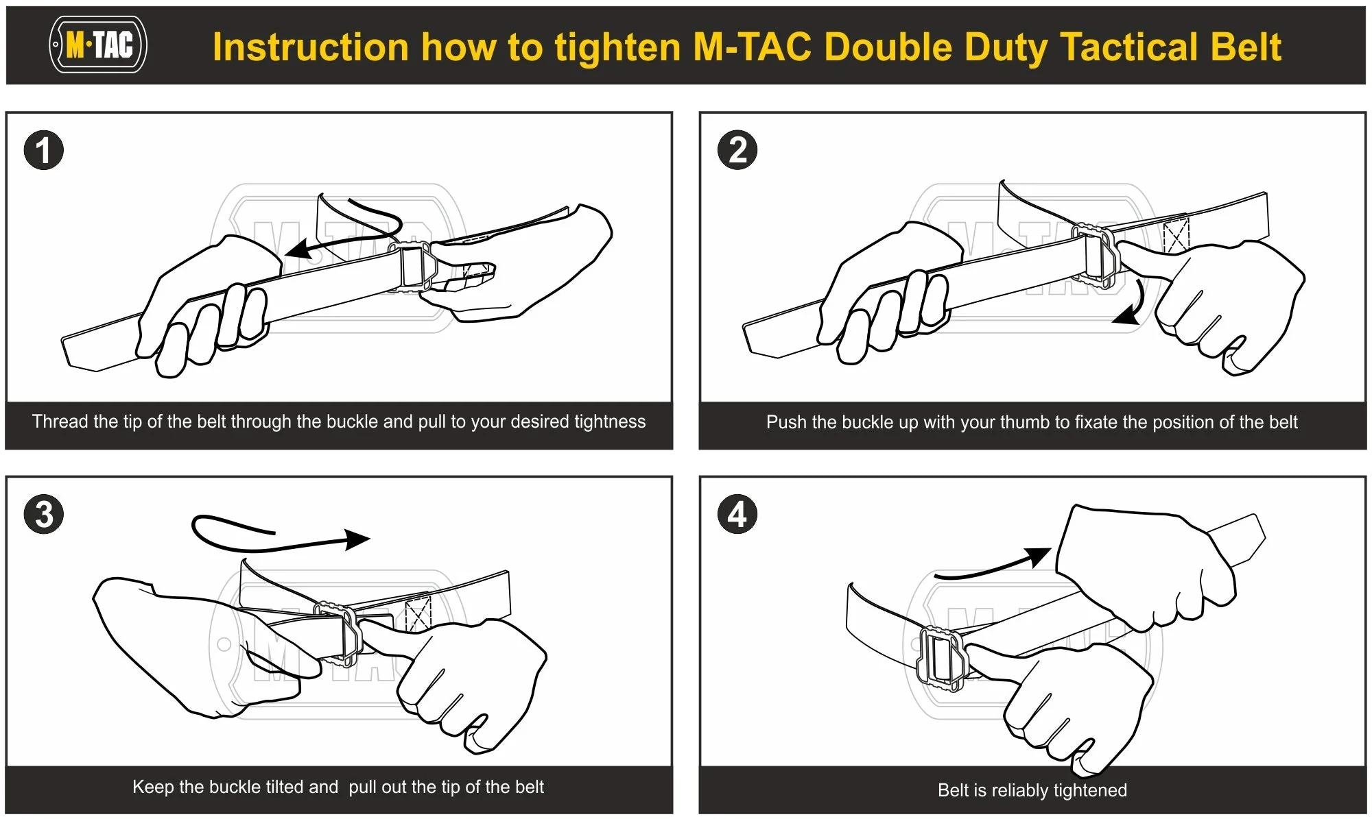 M-Tac Double Duty Tactical Belt - Image 5