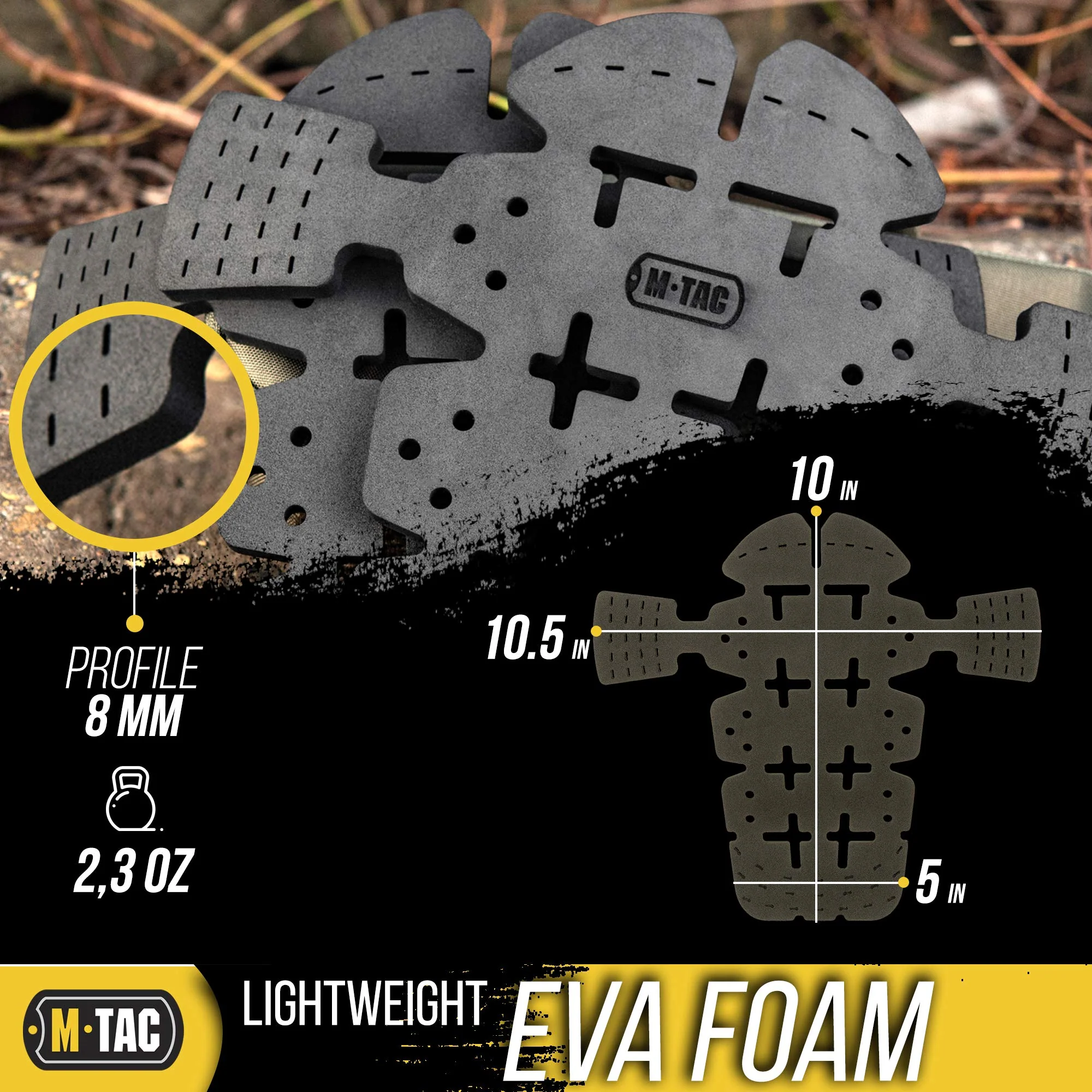 M-Tac Eva Knee Pad Inserts (Pair) - Image 5