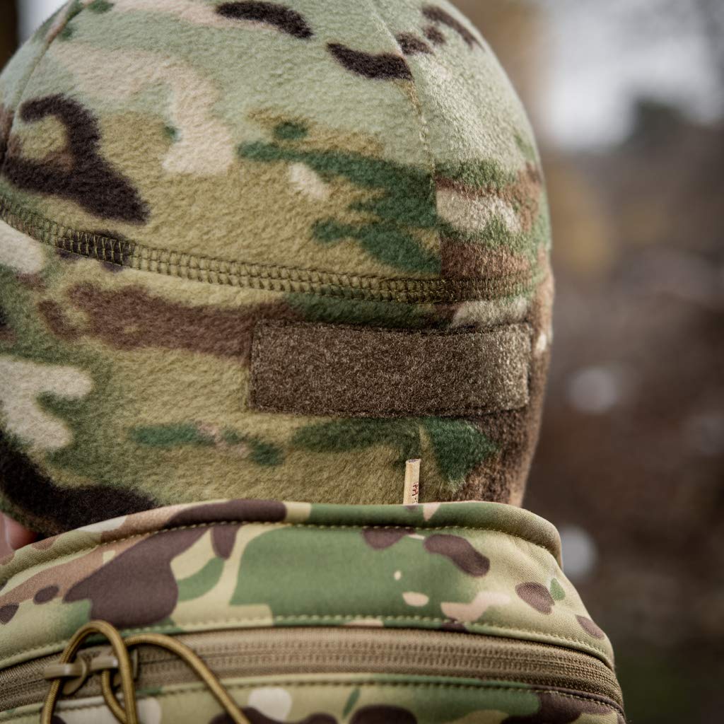 M-Tac Fleece Tactical Watch Cap Beanie With Patch Panel (270 g/m2) - Image 31