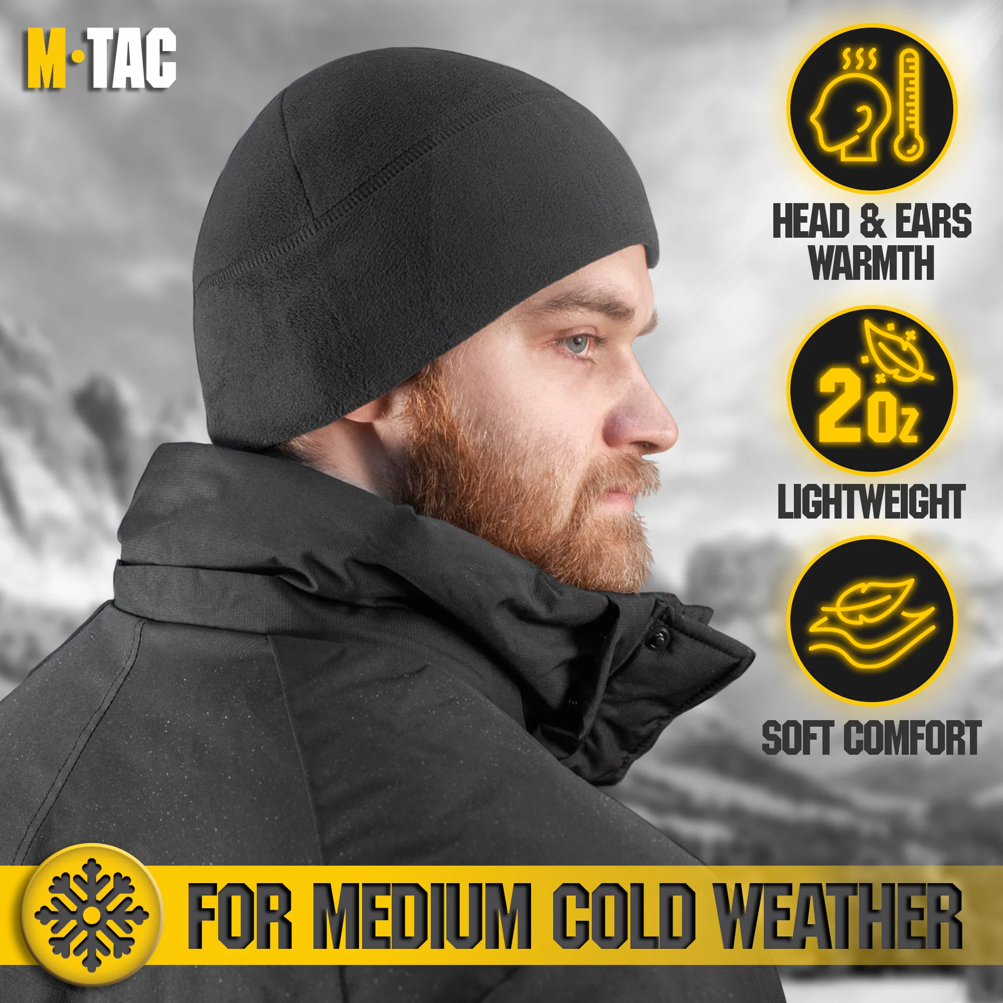 M-Tac Fleece Watch Cap Light Polartec - Image 24