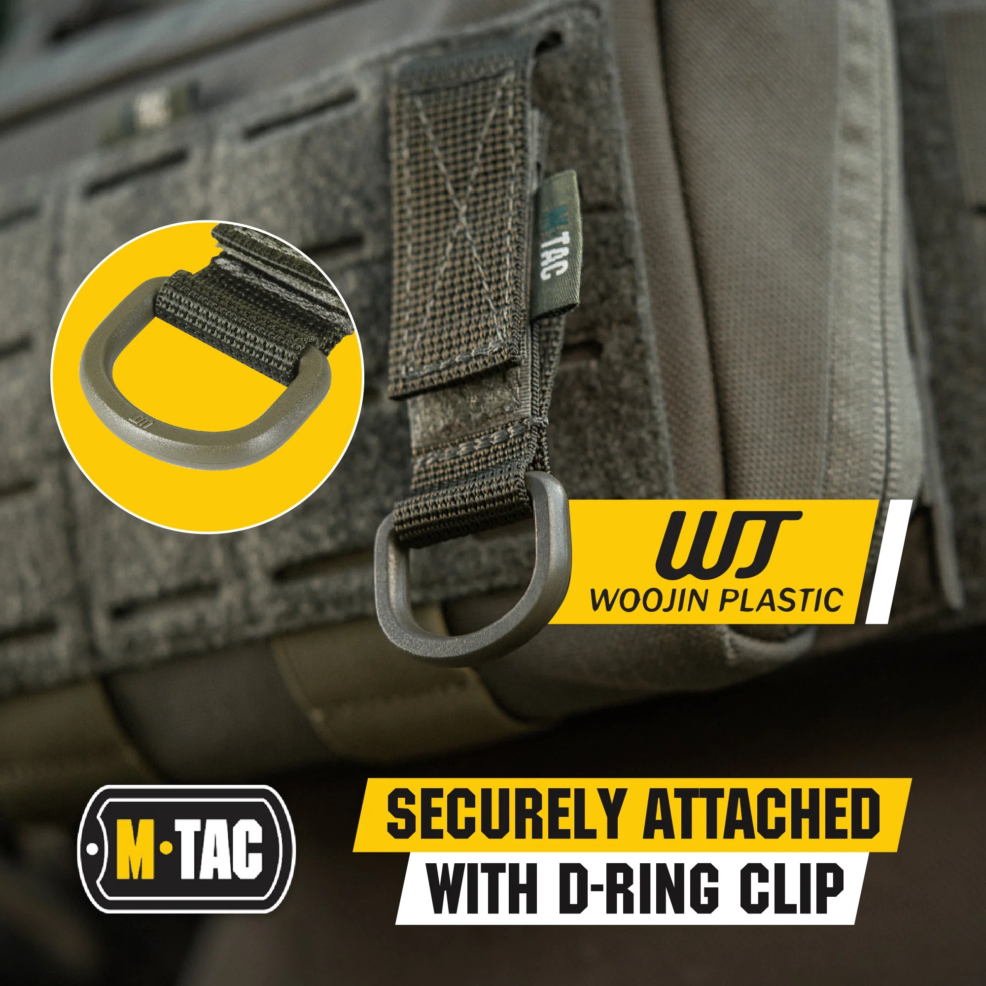 M-Tac Key Holder for Belt with D-Ring Key Clip - Image 16
