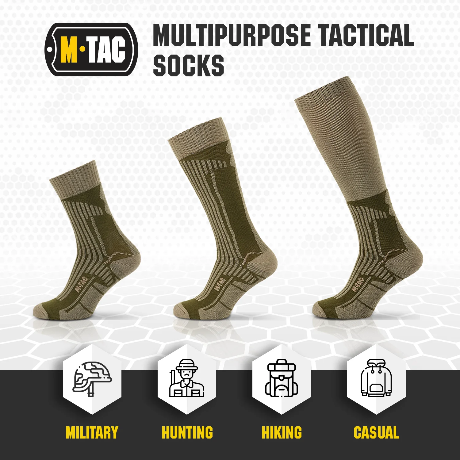 M-Tac Knee High Socks (Set of 2) - Image 7