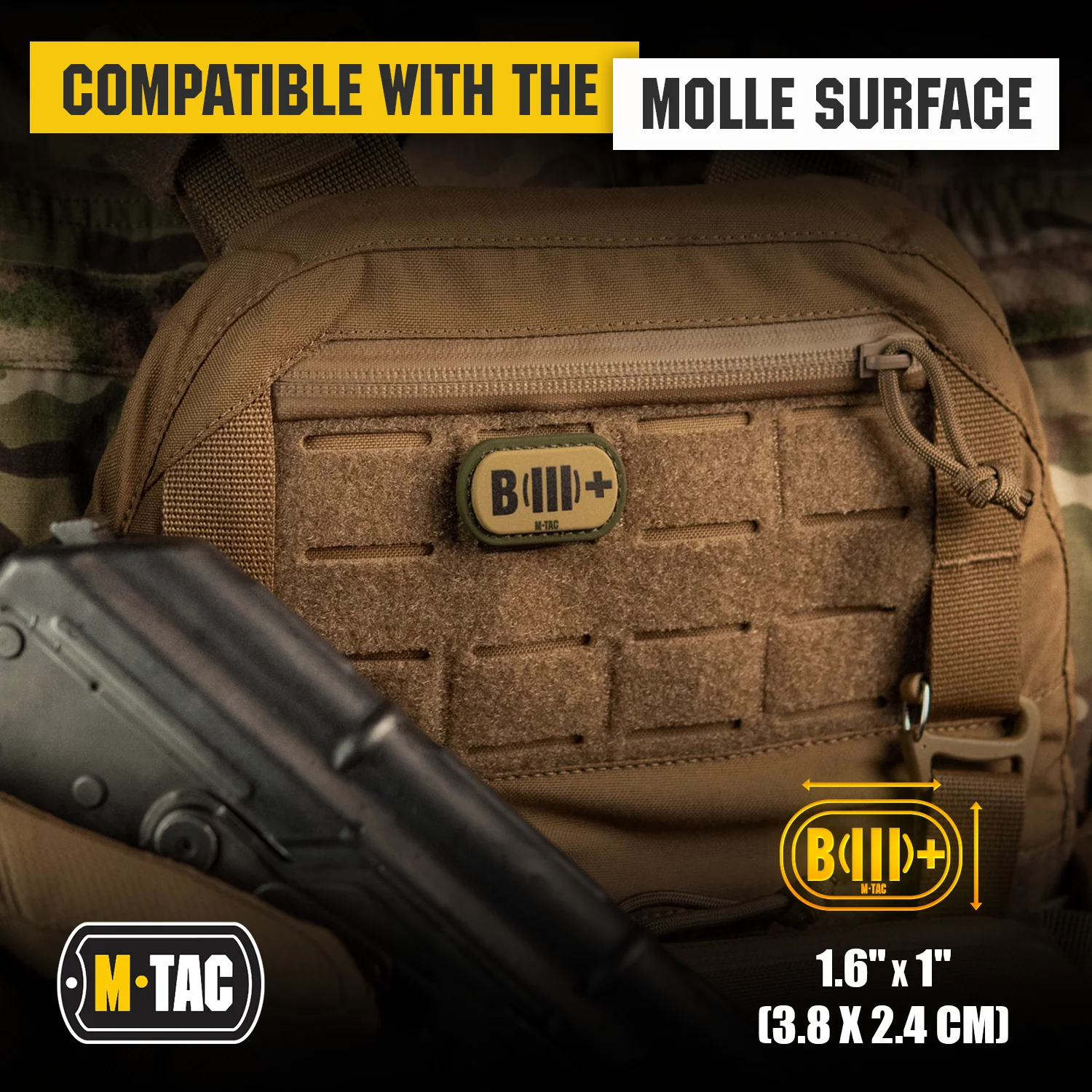 M-Tac Molle Medical Patch Blood Group - Image 28