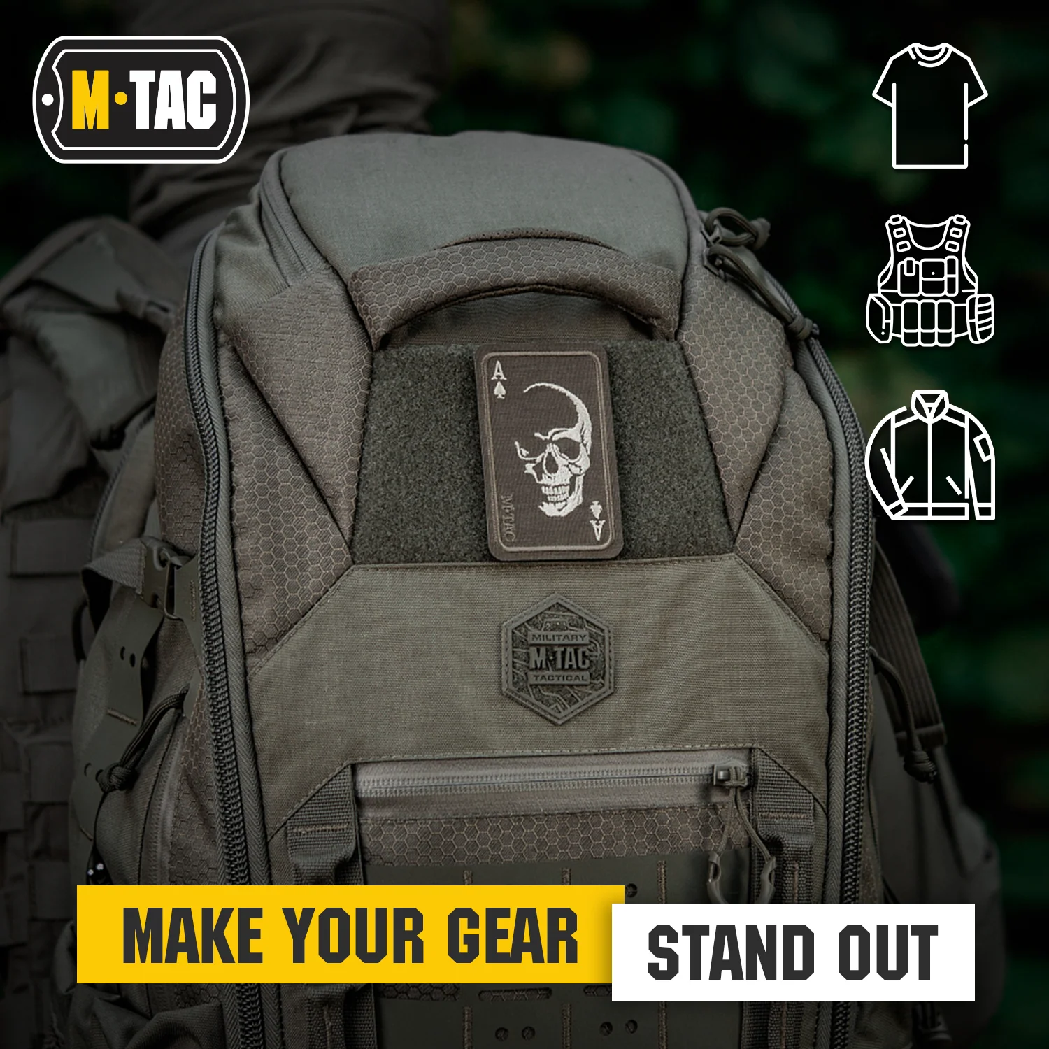 M-Tac Morale Patch Face of war - Image 33